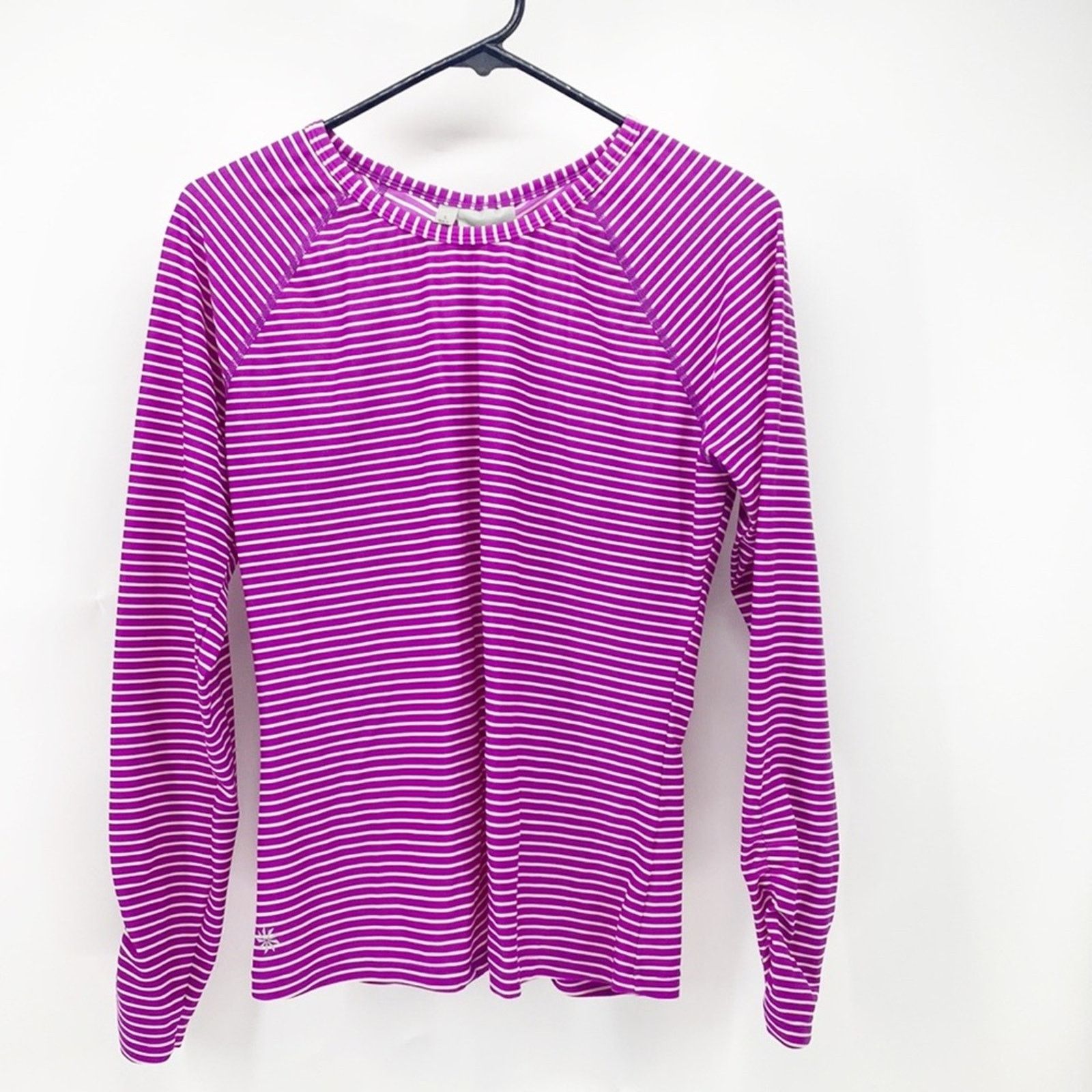 Athleta ATHLETA Gardenia Grove Fitted Long Sleeve Top athletic sz L Size L / US 10 / IT 46 - 1 Thumbnail