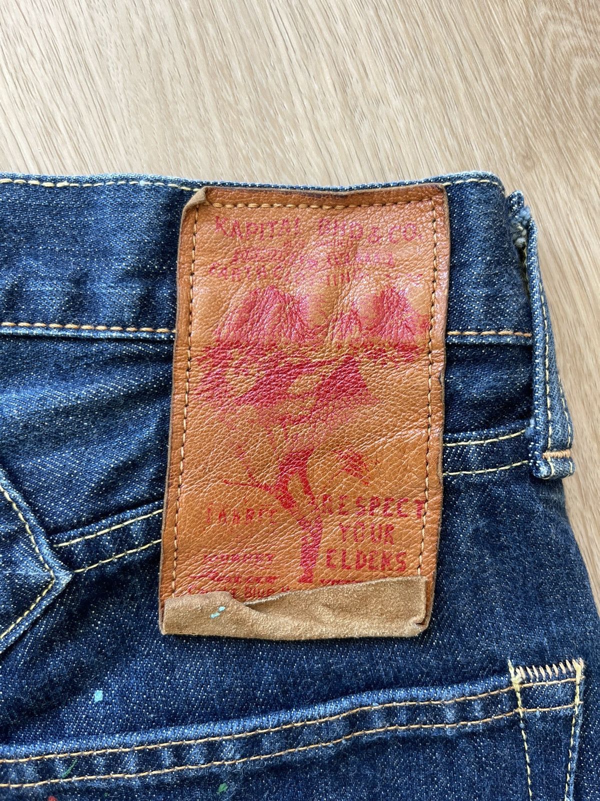 Kapital KAPITAL Vintage Sashiko Boro Patchwork Denim Jeans Size US 33 - 4 Thumbnail