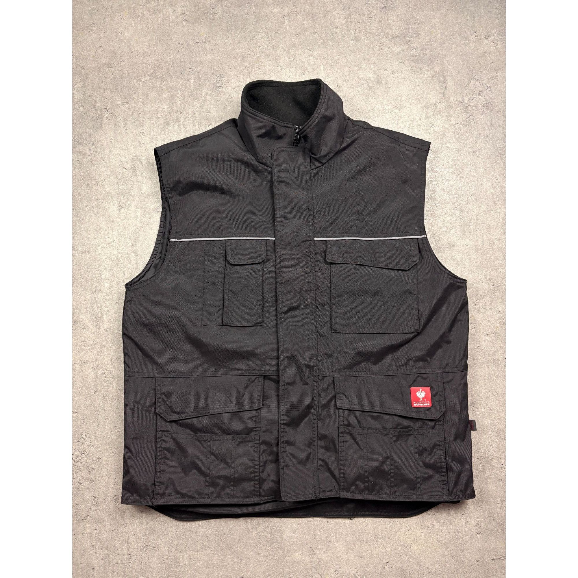 1620 Workwear Engelbert Strauss Black Large Utility Vest With Reflective T Size US L / EU 52-54 / 3 - 1 Thumbnail