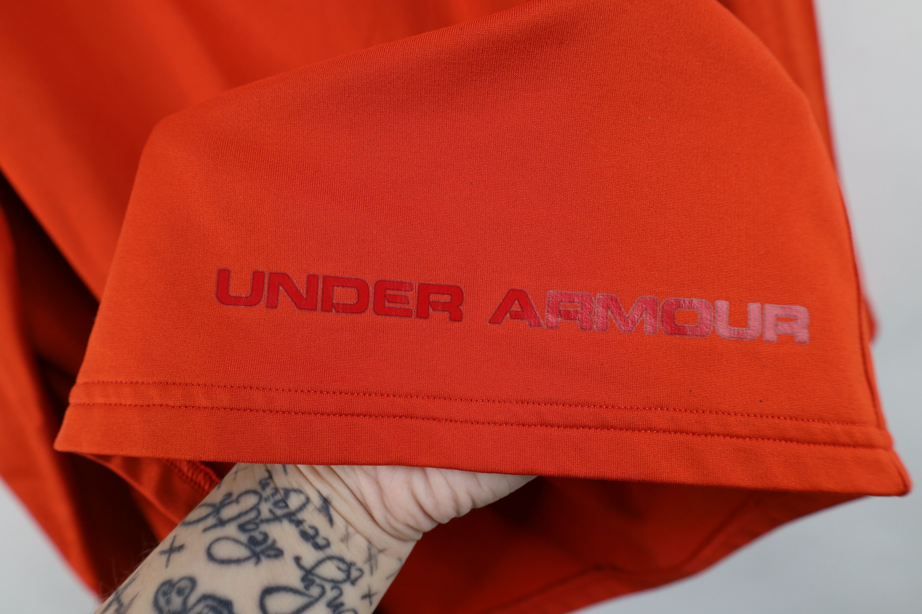 Under Armour Under Armour Compression Mock Neck Training T-Shirt Orange Size US L / EU 52-54 / 3 - 13 Thumbnail