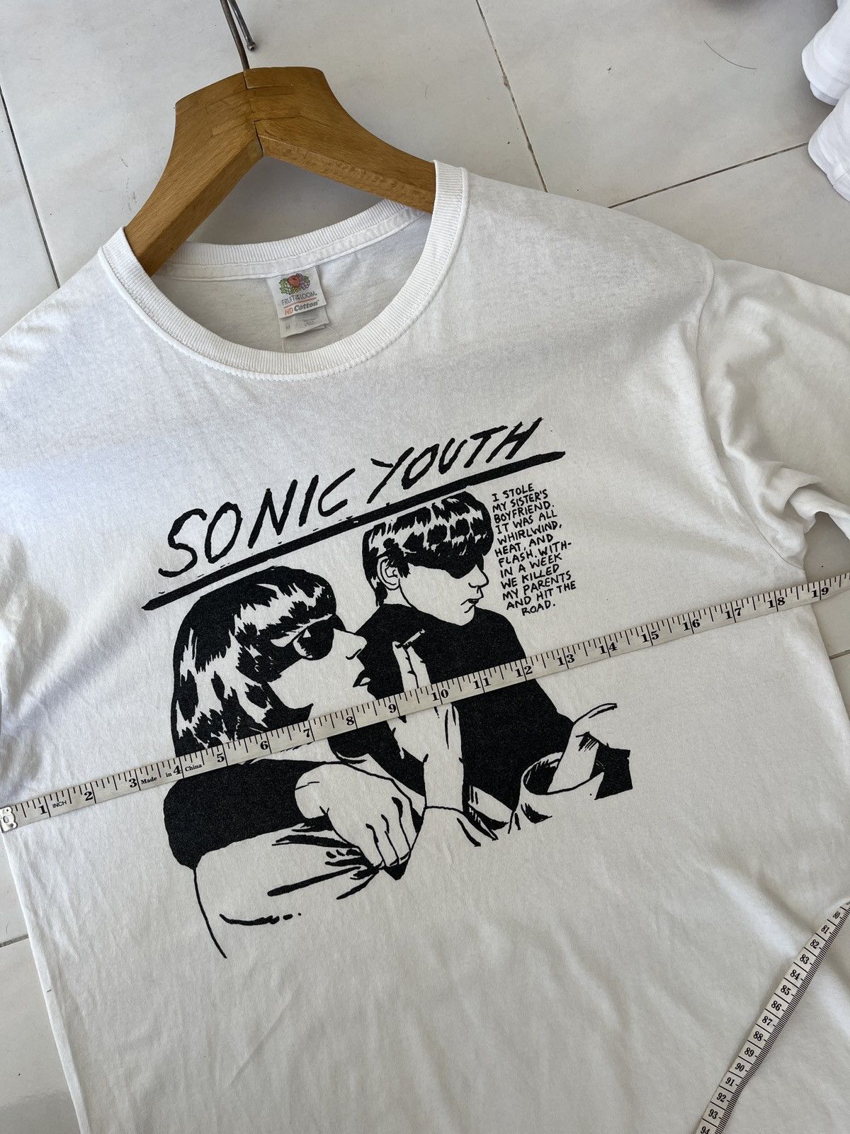 Band Tees Vintage 00s Sonic Youth Band Goo Album Size US S / EU 44-46 / 1 - 12 Thumbnail