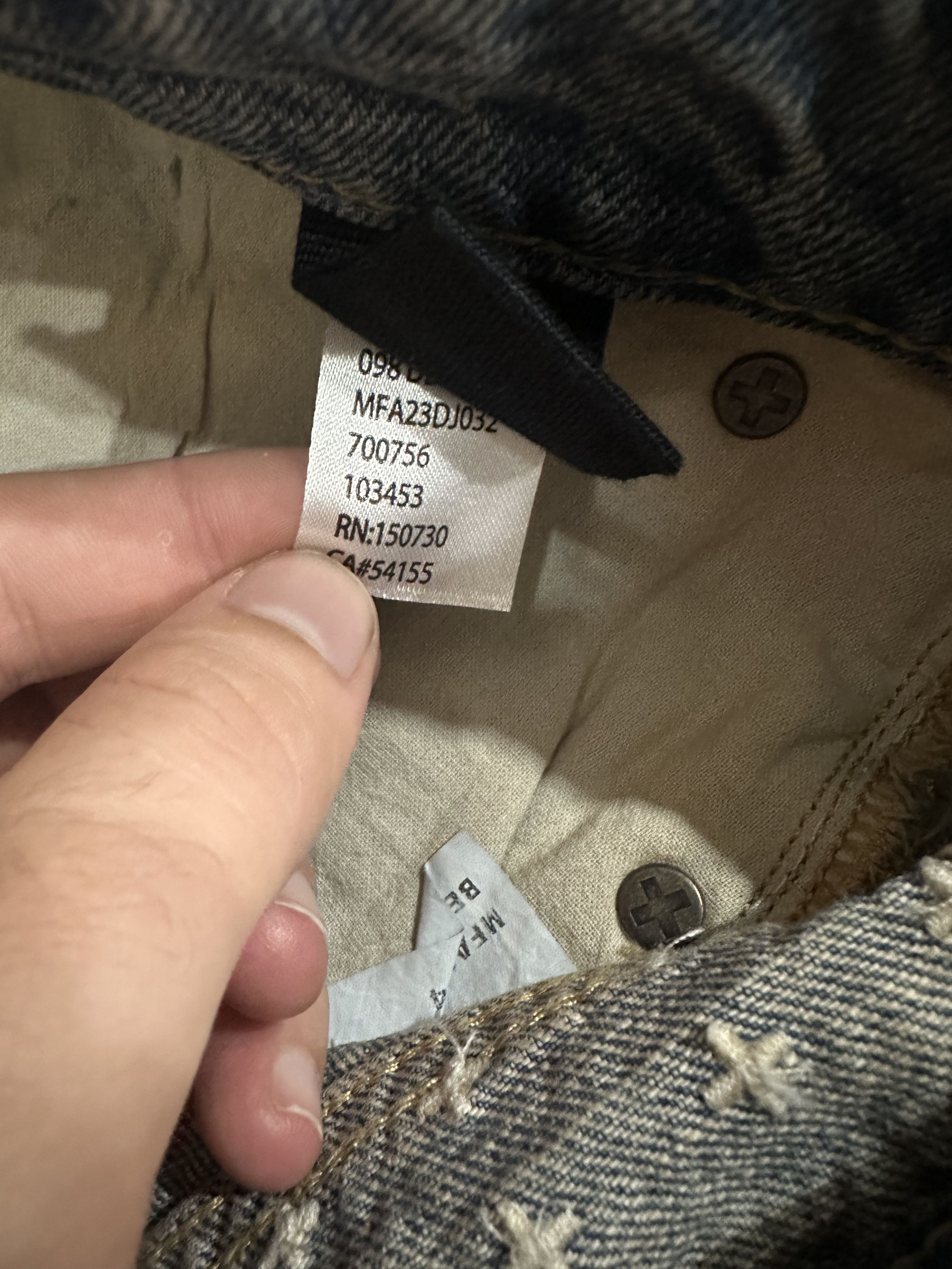 Ksubi Ksubi Anti Heritage Sample Jeans 34 Size US 34 / EU 50 - 12 Thumbnail