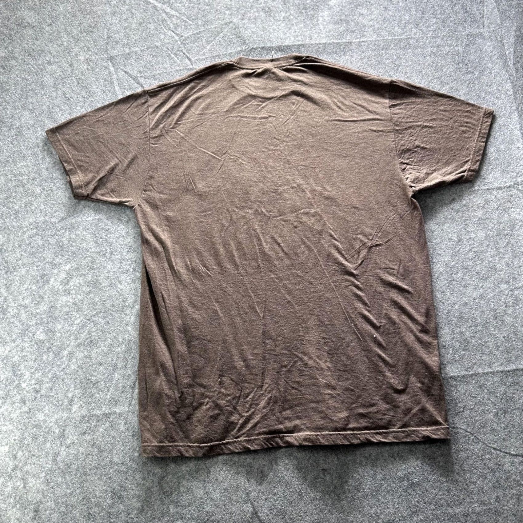 Vintage Optima Shirt Men XL Brown Maui Flame Graphic Tee Cotton Polyester Vintage Travel Size US XL / EU 56 / 4 - 7 Thumbnail