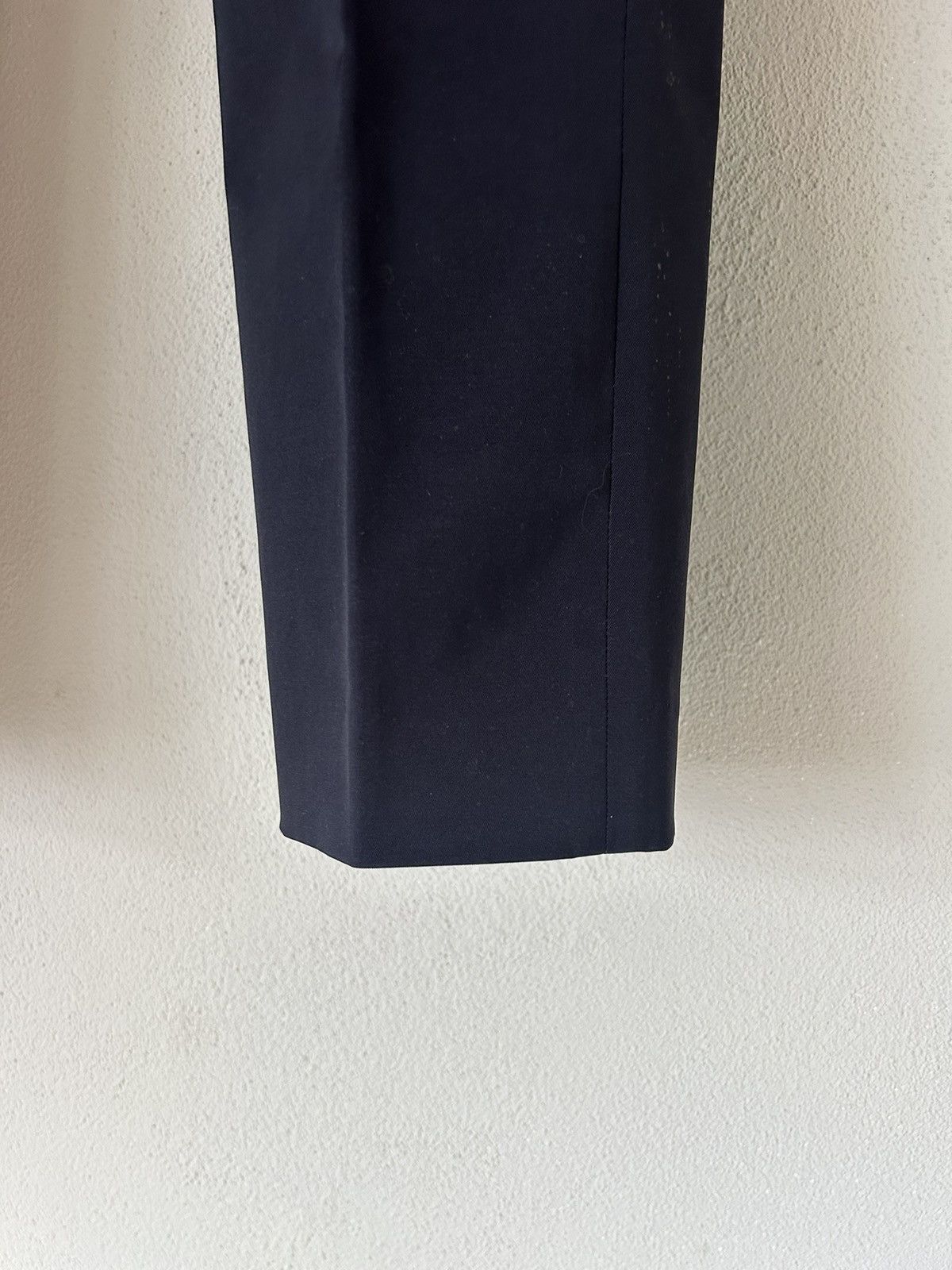 Bottega Veneta Bottega Veneta Navy Pants with Green Waistband – Size 48 Size US 32 / EU 48 - 5 Thumbnail