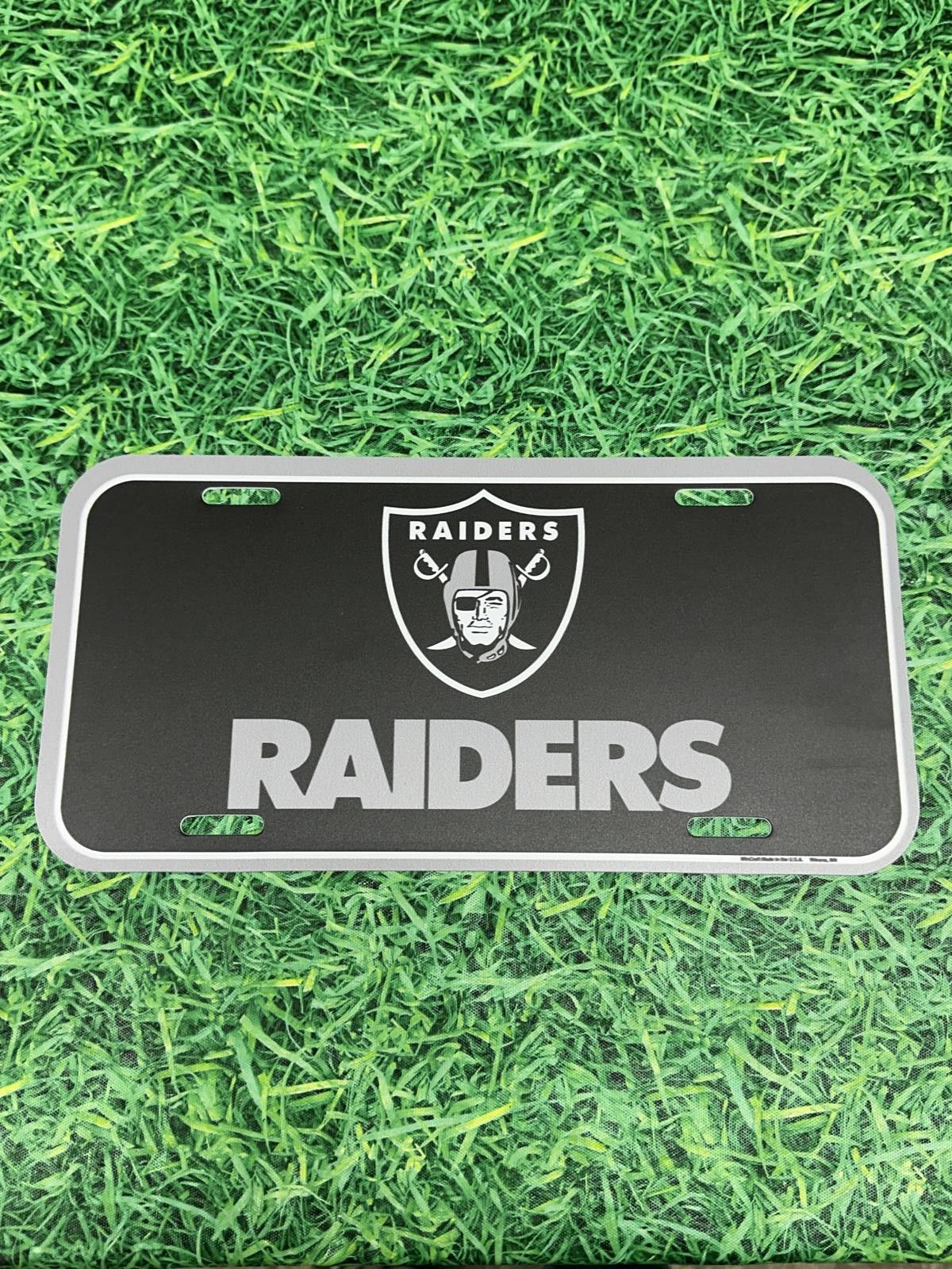 NFL Las Vegas Raiders License Plate Plastic NFL NEW Size ONE SIZE - 1 Preview