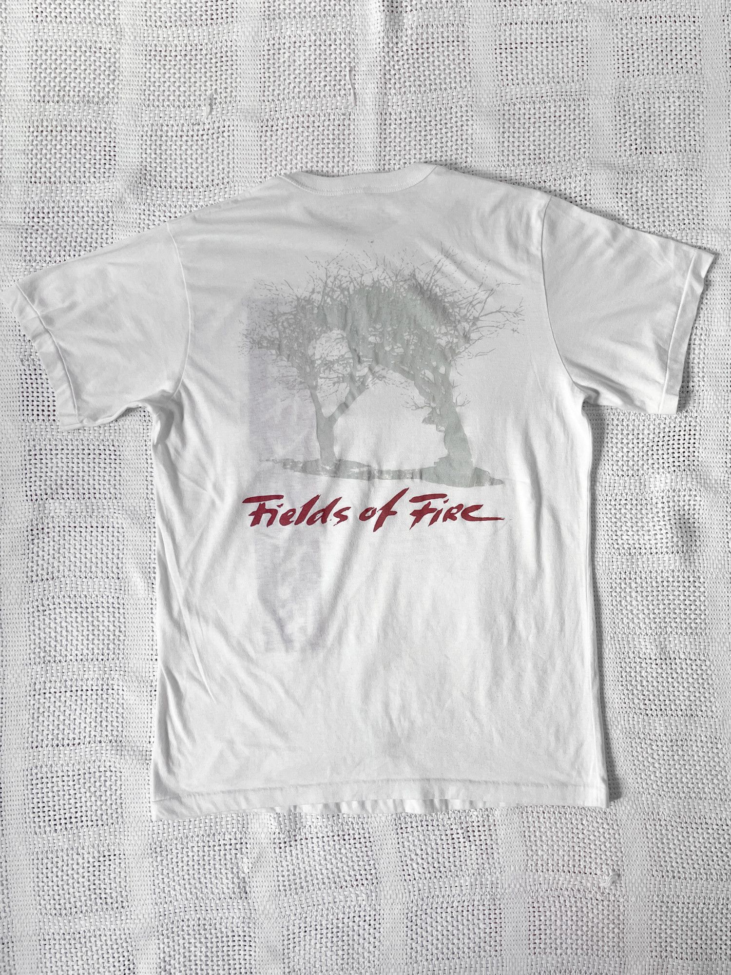 Band Tees × Vintage 1986 Single Stitch 'Fields of Fire' Corey Hart T-Shirt Size US L / EU 52-54 / 3 - 3 Thumbnail