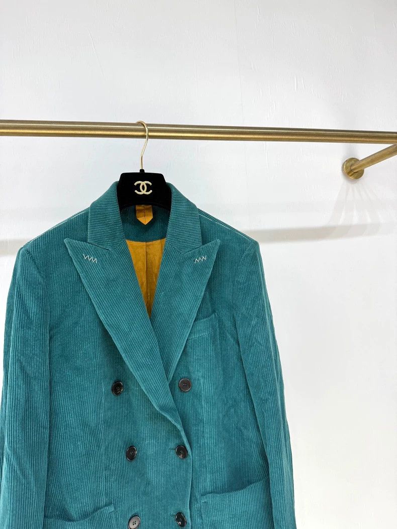 Max Mara Max Mara Main Line Hand Tailored Collection Suit Jacket Size XL / US 12-14 / IT 48-50 - 3 Thumbnail
