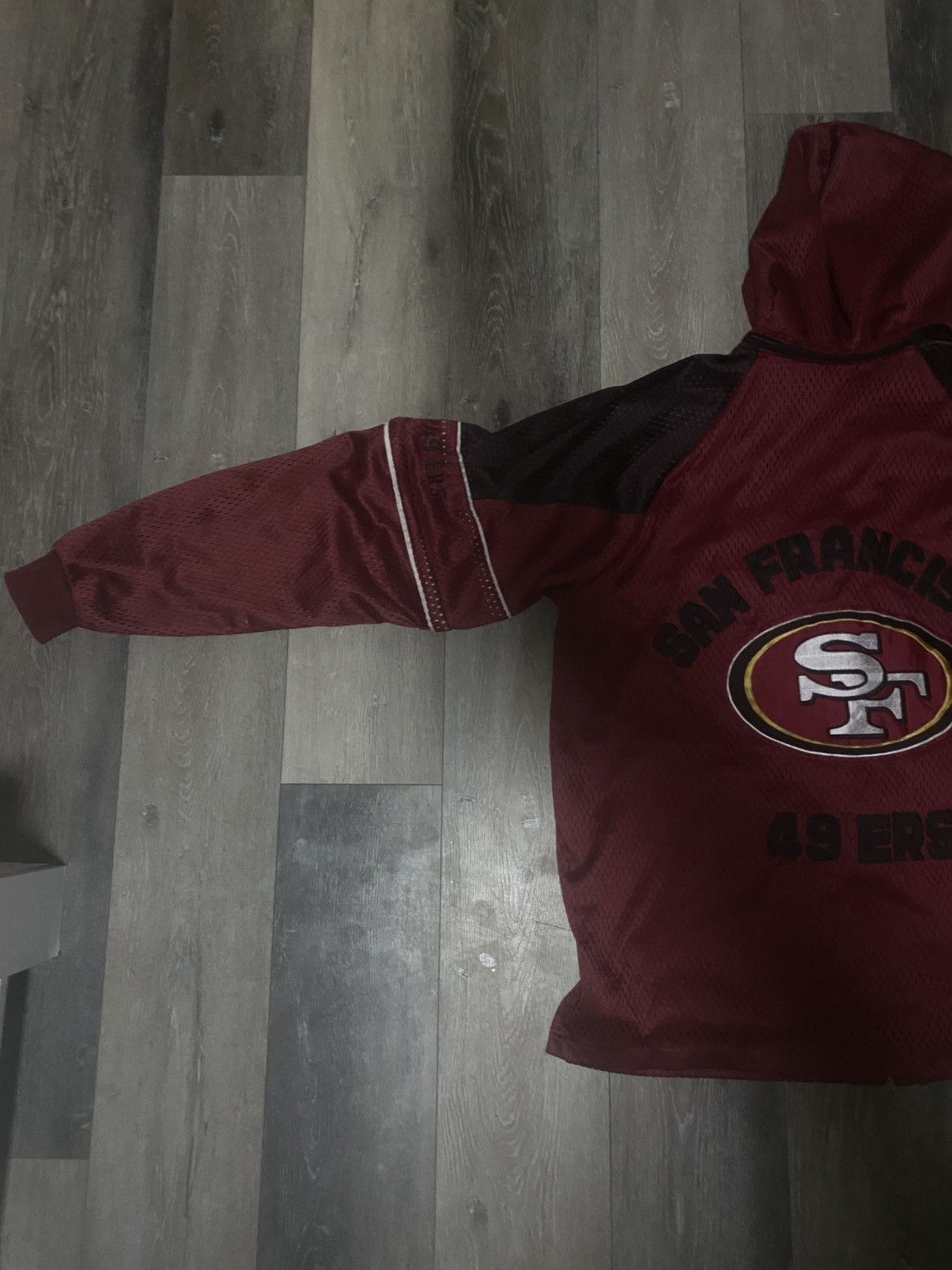 Unknown London Vintage 49ers Jacket (Turns Into Jersey) – Embroidered Size US XXL / EU 58 / 5 - 11 Thumbnail