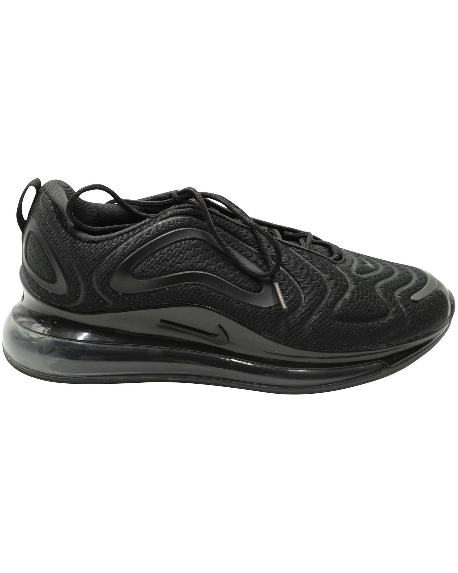 image of Distinctive Black Anthracite Nike Air Max Sneakers In Synthetic Material, Men's (Size 10)
