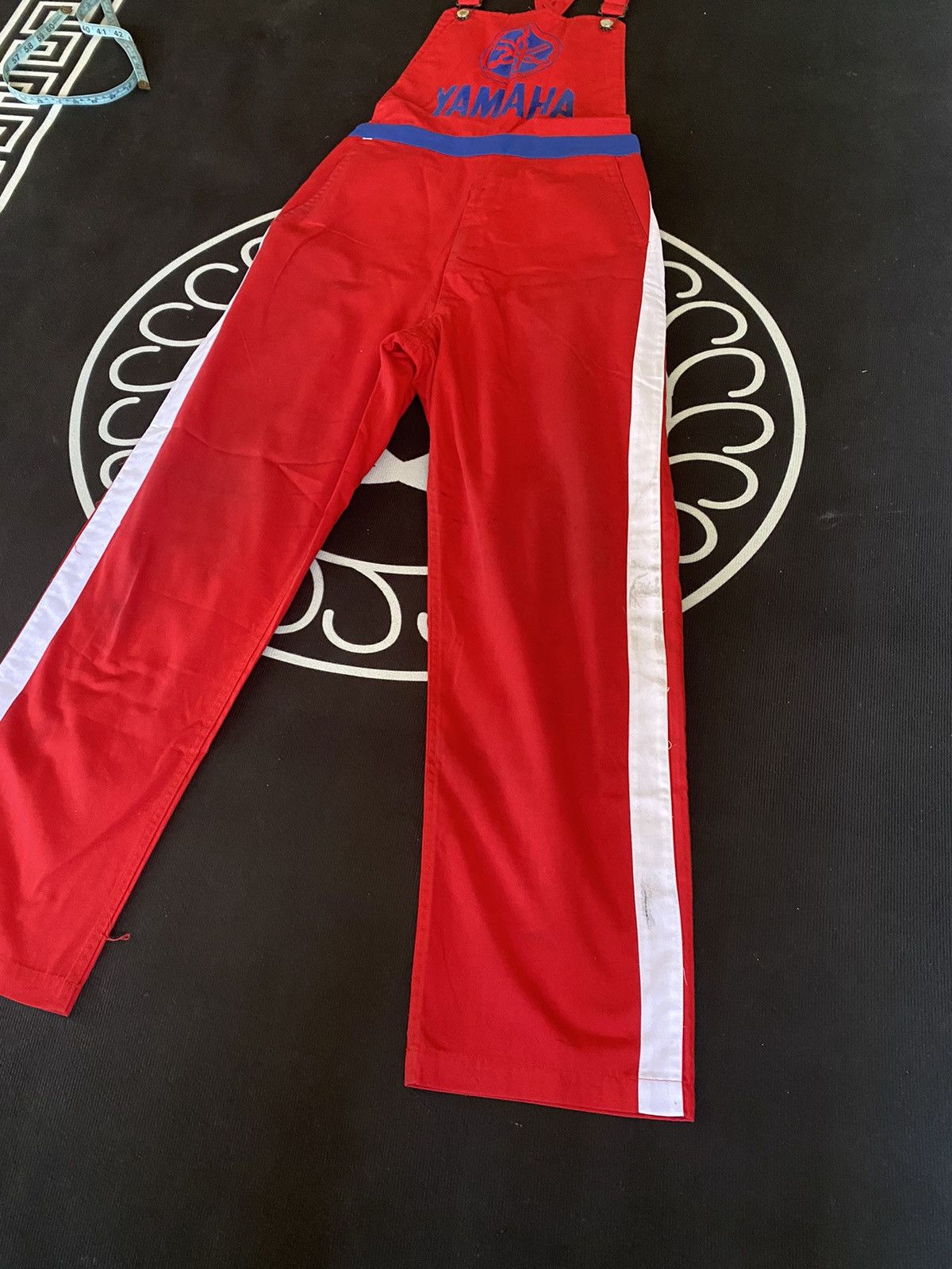 Vintage × Yamaha VINTAGE YAMAHA RACING MOTO WORK OVERALLS Size US 34 / EU 50 - 8 Thumbnail