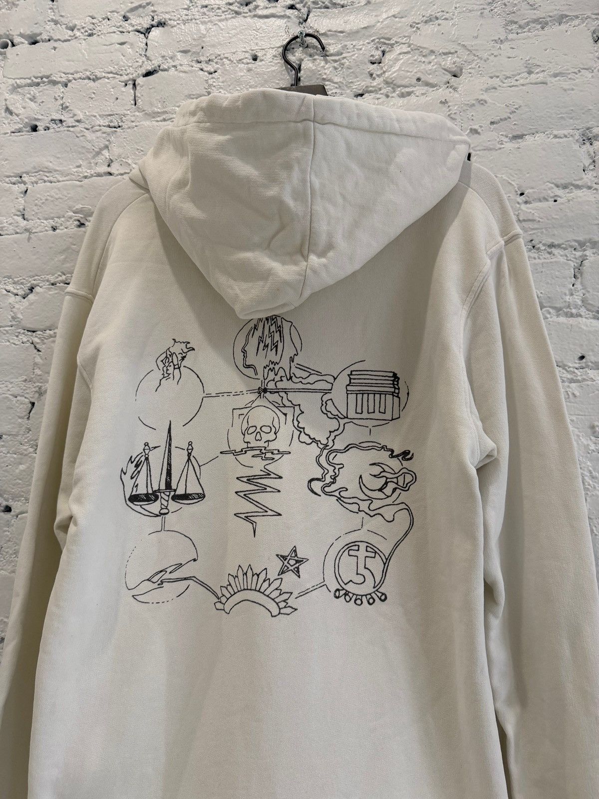 Raf Simons S/S 2004 RAF SIMONS ‘MAY THE CIRCLE BE UNBROKEN’ HOODIE Size US M / EU 48-50 / 2 - 3 Thumbnail