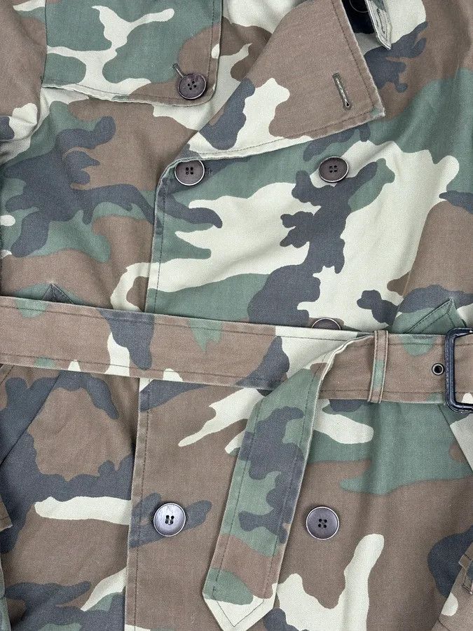 Daniele Alessandrini 2010s Daniele Alessandrini Camo Trench Coat Size US M / EU 48-50 / 2 - 11 Thumbnail