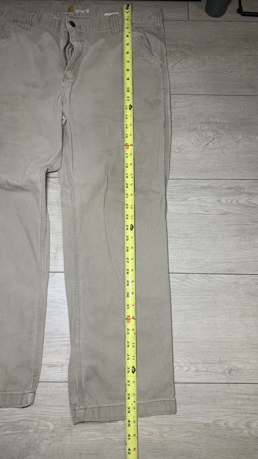Carhartt Y2K 2000s Carhartt Carpenter Relaxed Fit Work Pants Size US 38 / EU 54 - 8 Thumbnail