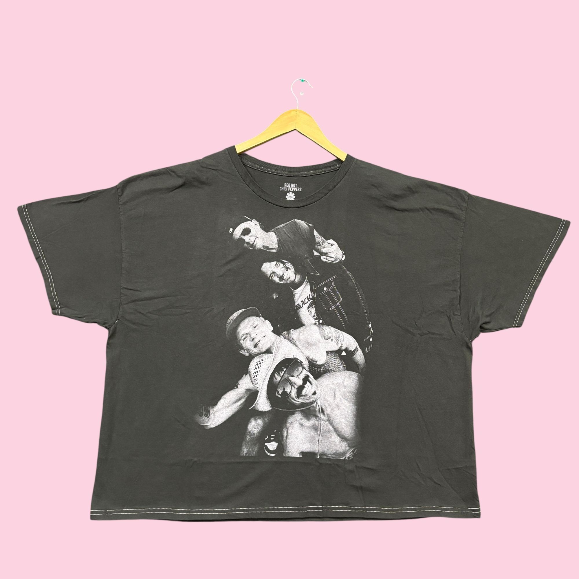 Band Tees Red Hot Chili Peppers Rock Band Poster Oversized Tee 2XL Size US XXL / EU 58 / 5 - 1 Thumbnail