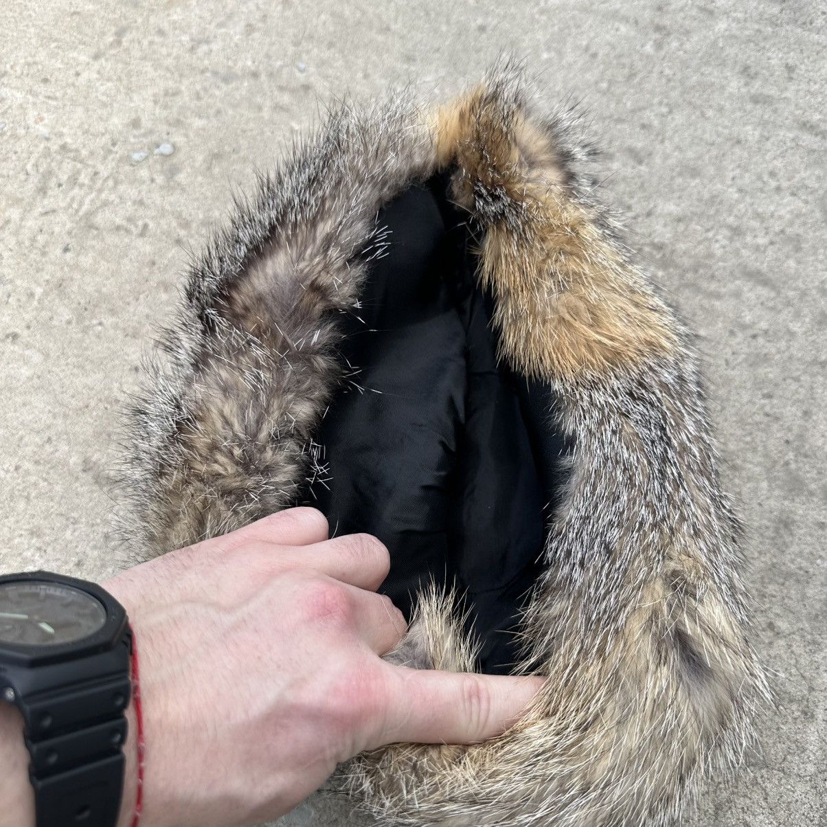 Japanese Brand Vintage Japanese Style Fur Hat Cap Y2K 00s Hype Trend Size ONE SIZE - 6 Thumbnail