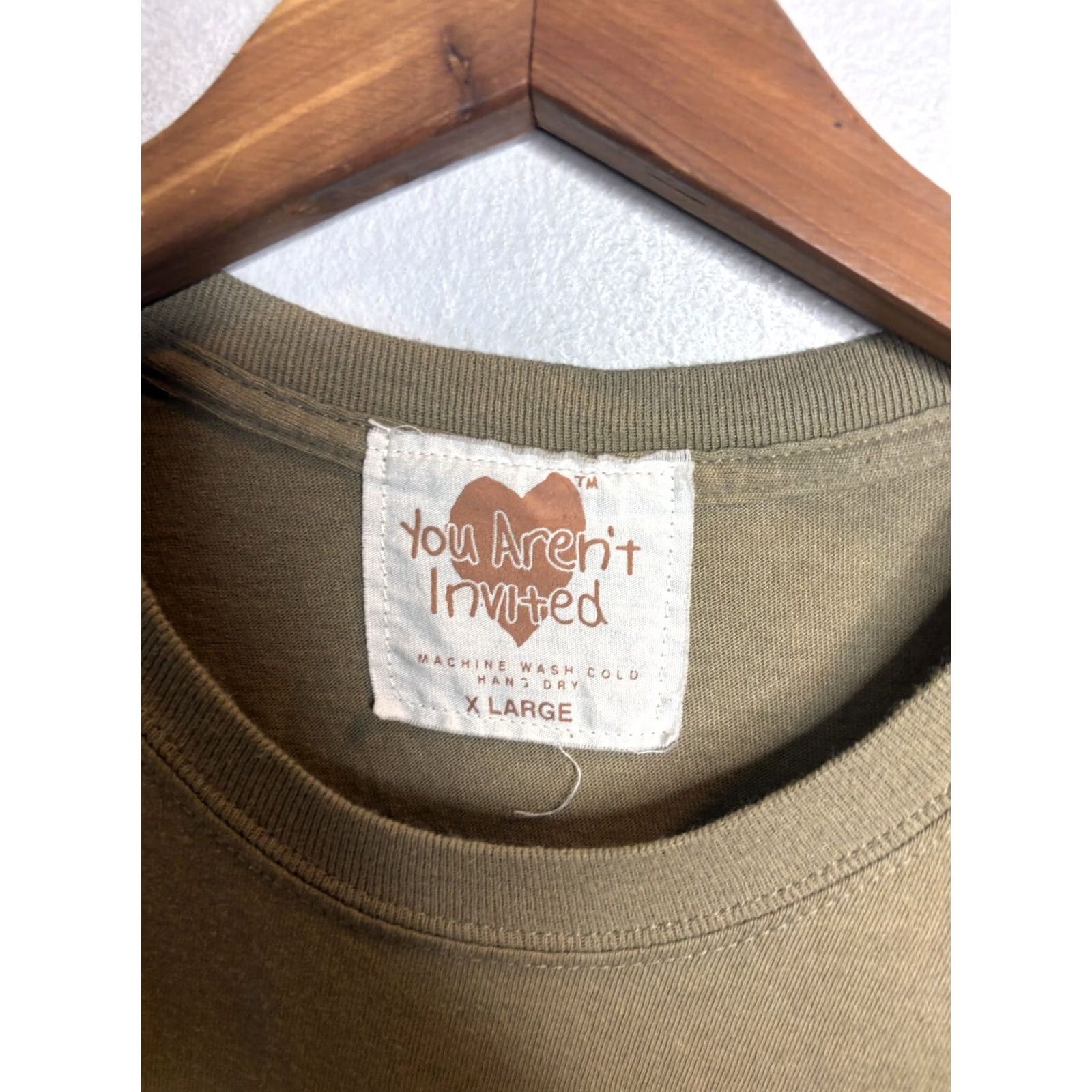 Vintage HYDE PARK T-Shirt Logo Tee 5258 XL Brown Men Short Sleeve Crew Neck Graphic Print City Designer Heart Vintage No QUESTION Size US XL / EU 56 / 4 - 3 Thumbnail