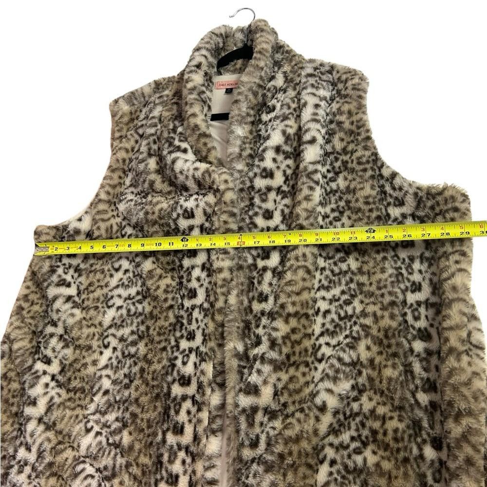 REVOLVE East Adeline l Faux Fur Leopard Vest 3X Size 3XL / US 20-22 - 6 Thumbnail