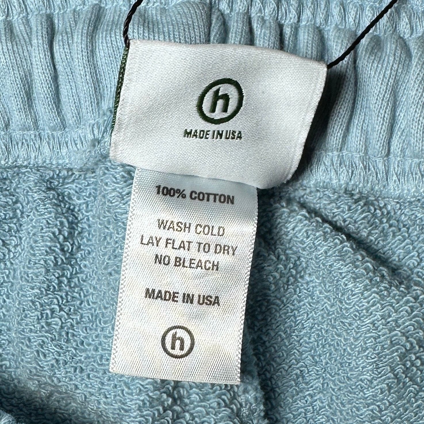 HIDDEN Hidden NY Light Blue Logo Sweatpants Size US 30 / EU 46 - 8 Thumbnail