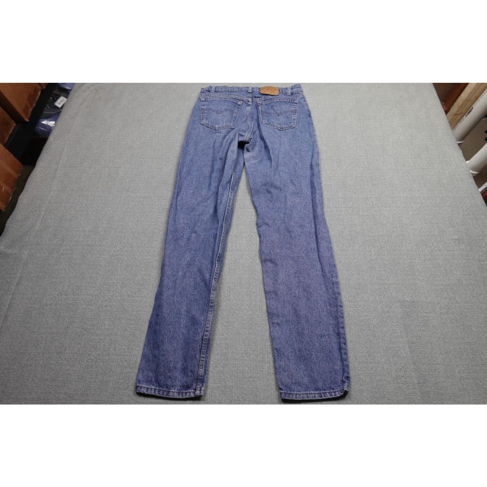Levi's Levi's 550 Jeans Blue Dark Wash 36x36 Regular Mens Vintage USA Made In USA Stretch Comfort Zipper 5-Pocket Denim Straight Size 36" Inseam 36" (USA) Size US 36 / EU 52 - 6 Thumbnail