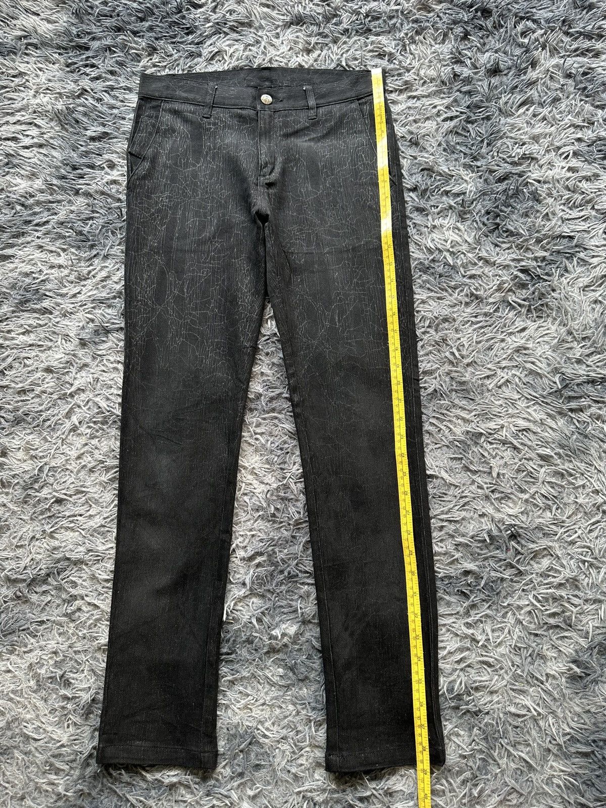 Kiminori Morishita 00’s Garnier by Kiminori Morishita web printed trouser pants Size US 30 / EU 46 - 12 Thumbnail