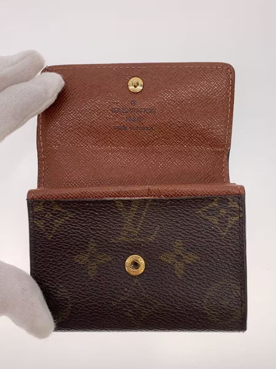Louis Vuitton Louis Vuitton Monogram Porto Monnaie Plat Canvas Brown Size ONE SIZE - 4 Thumbnail
