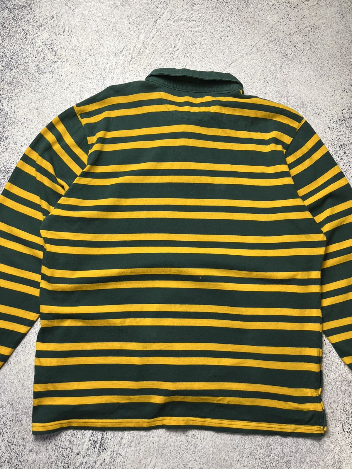 Asics South Africa Rugby Asics Jersey Cotton Long Sleeve Shirt Size US XXL / EU 58 / 5 - 18 Thumbnail