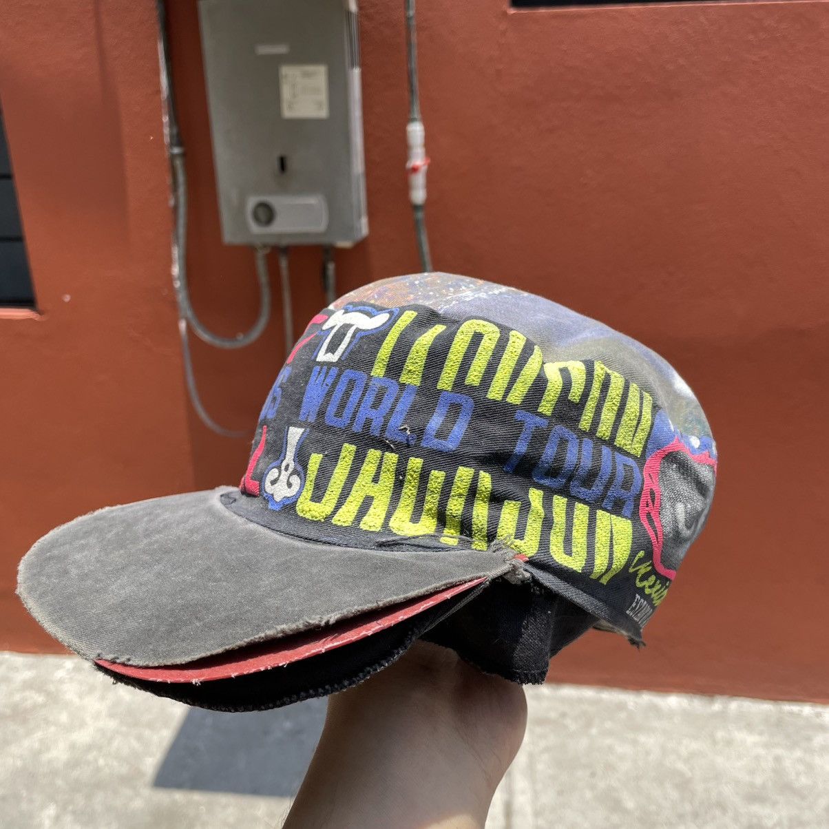 Michael Jackson Vintage 1993 Dangerous tour Michael Jackson Cap Size ONE SIZE - 6 Thumbnail