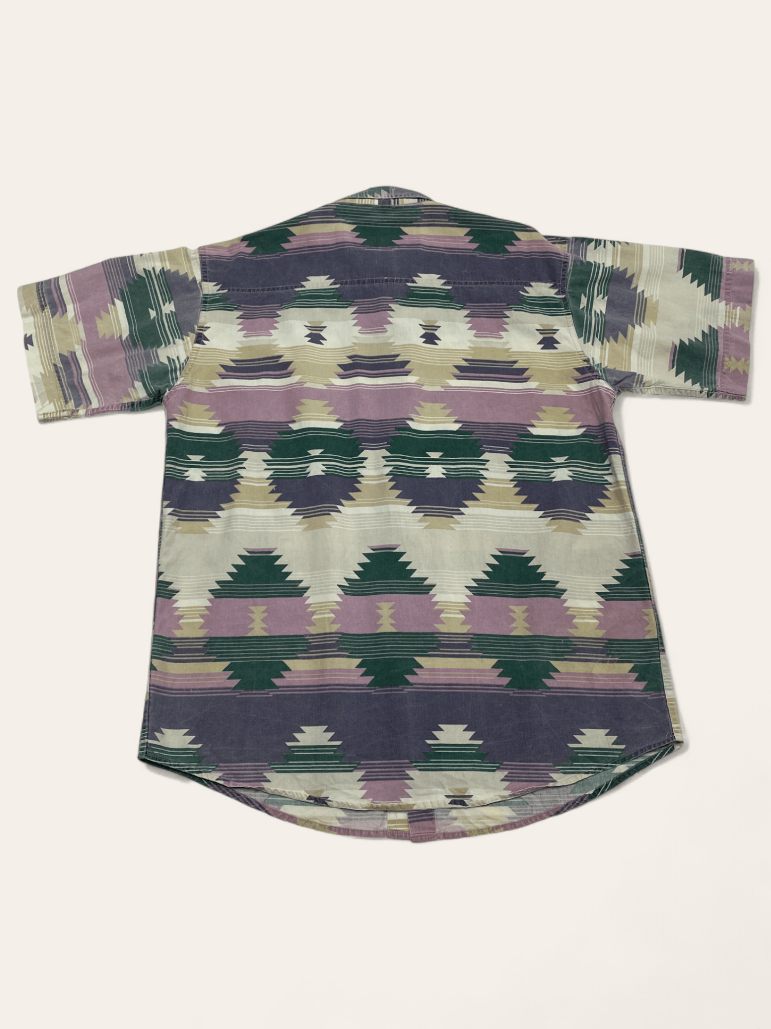 Other 90s Vintage HOMESPUN Crazy Beautiful Overprint Button Up Size US L / EU 52-54 / 3 - 6 Thumbnail