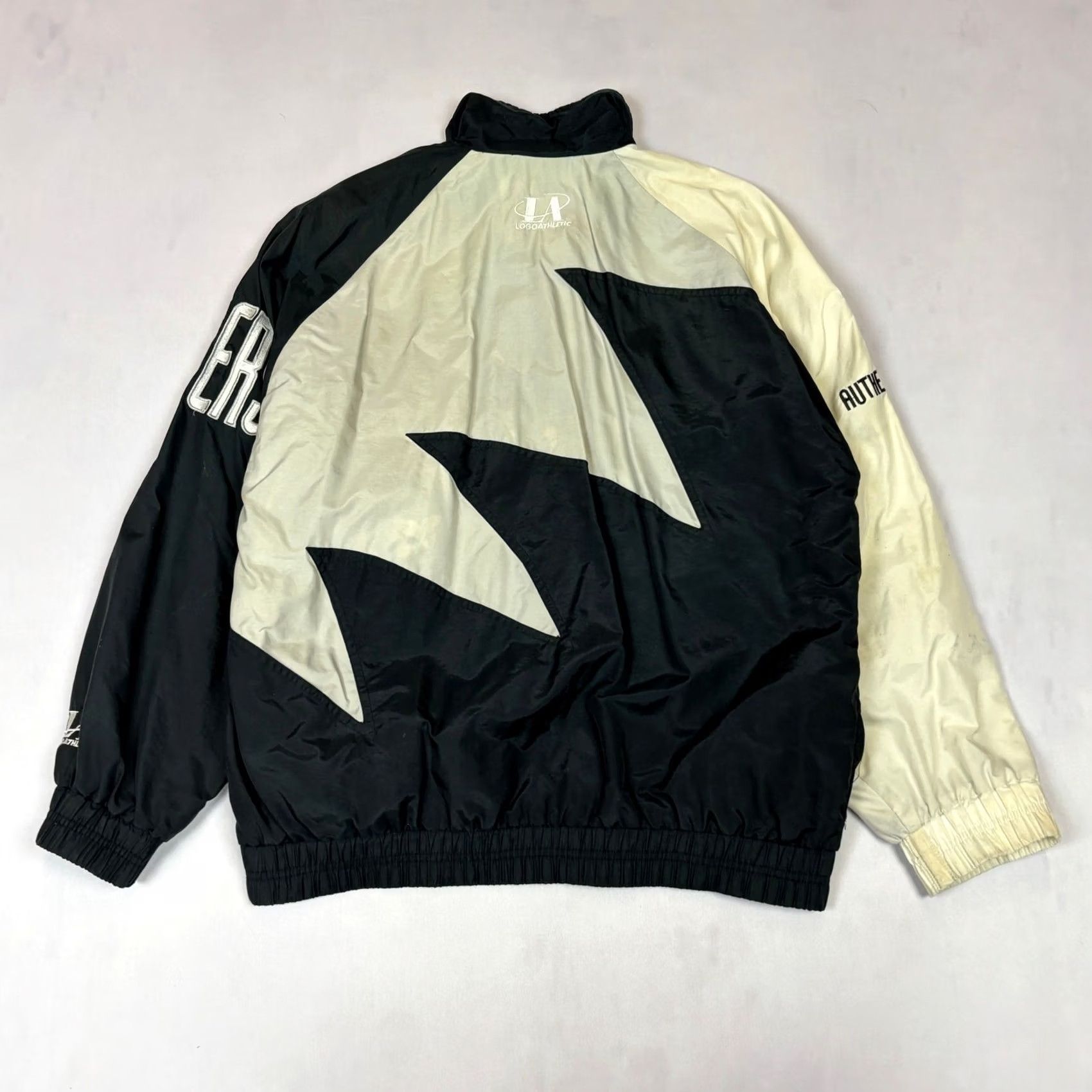 Logo Athletic VINTAGE LOGO ATHLETIC Raiders Jacket Medium NFL Sharktooth Pro Line 90s Men's Size US M / EU 48-50 / 2 - 3 Thumbnail