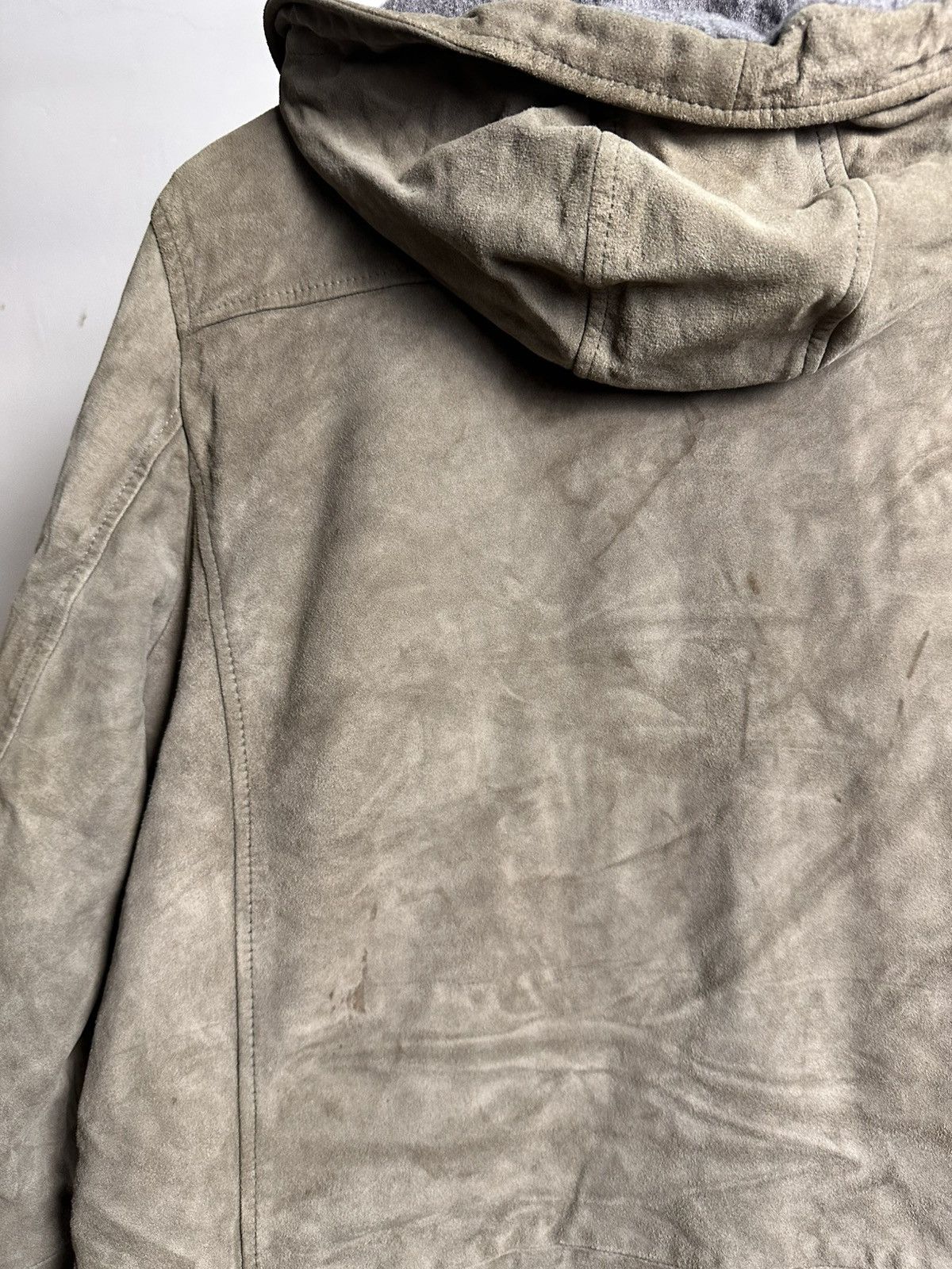 Eleventy Eleventy Suede Hooded Parka Jacket Size US M / EU 48-50 / 2 - 7 Thumbnail