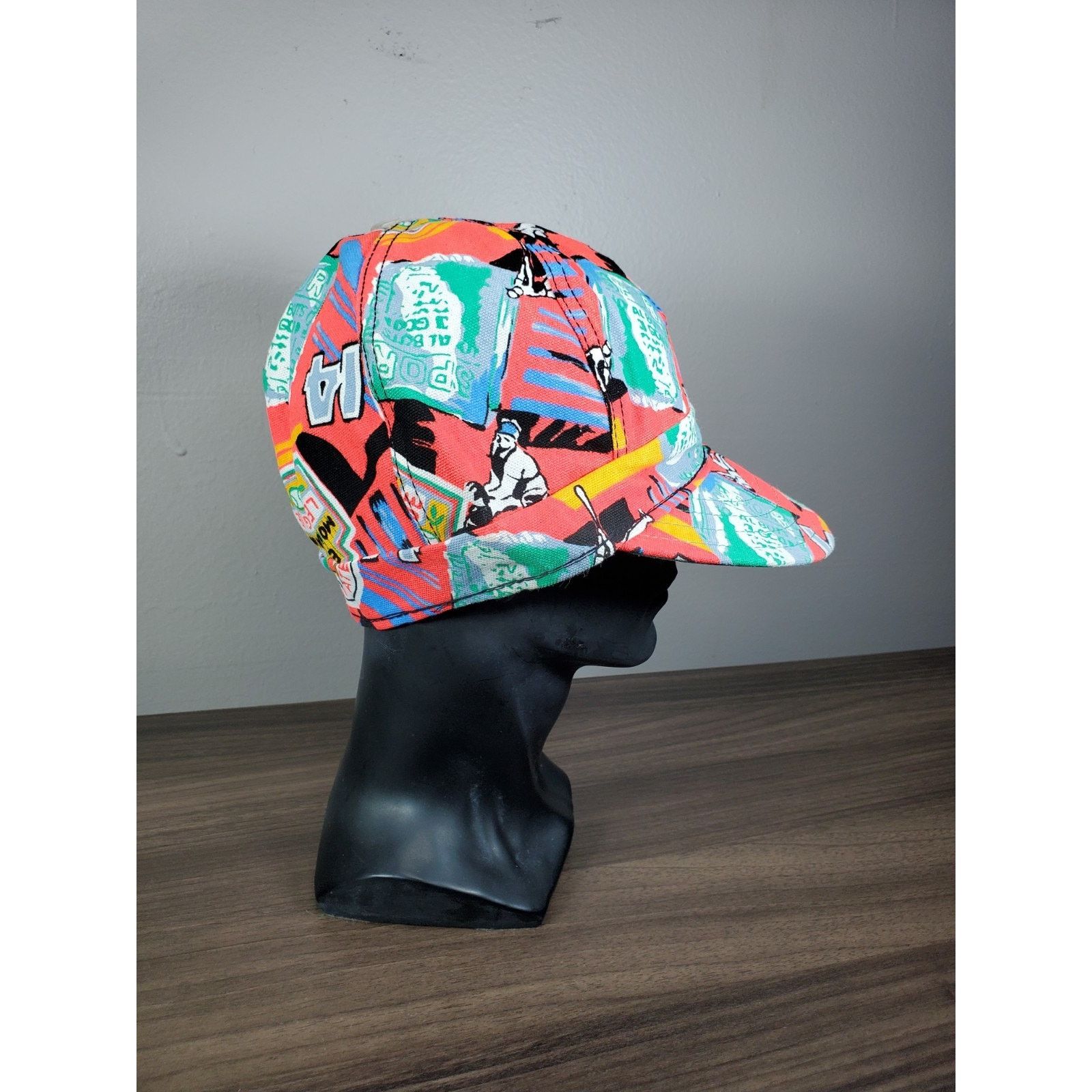Stormy Kromer × Vintage Kromer Baseball All Over Print Fitted Railroad Hat Cap 7 1/8 Size 32 - 1 Thumbnail