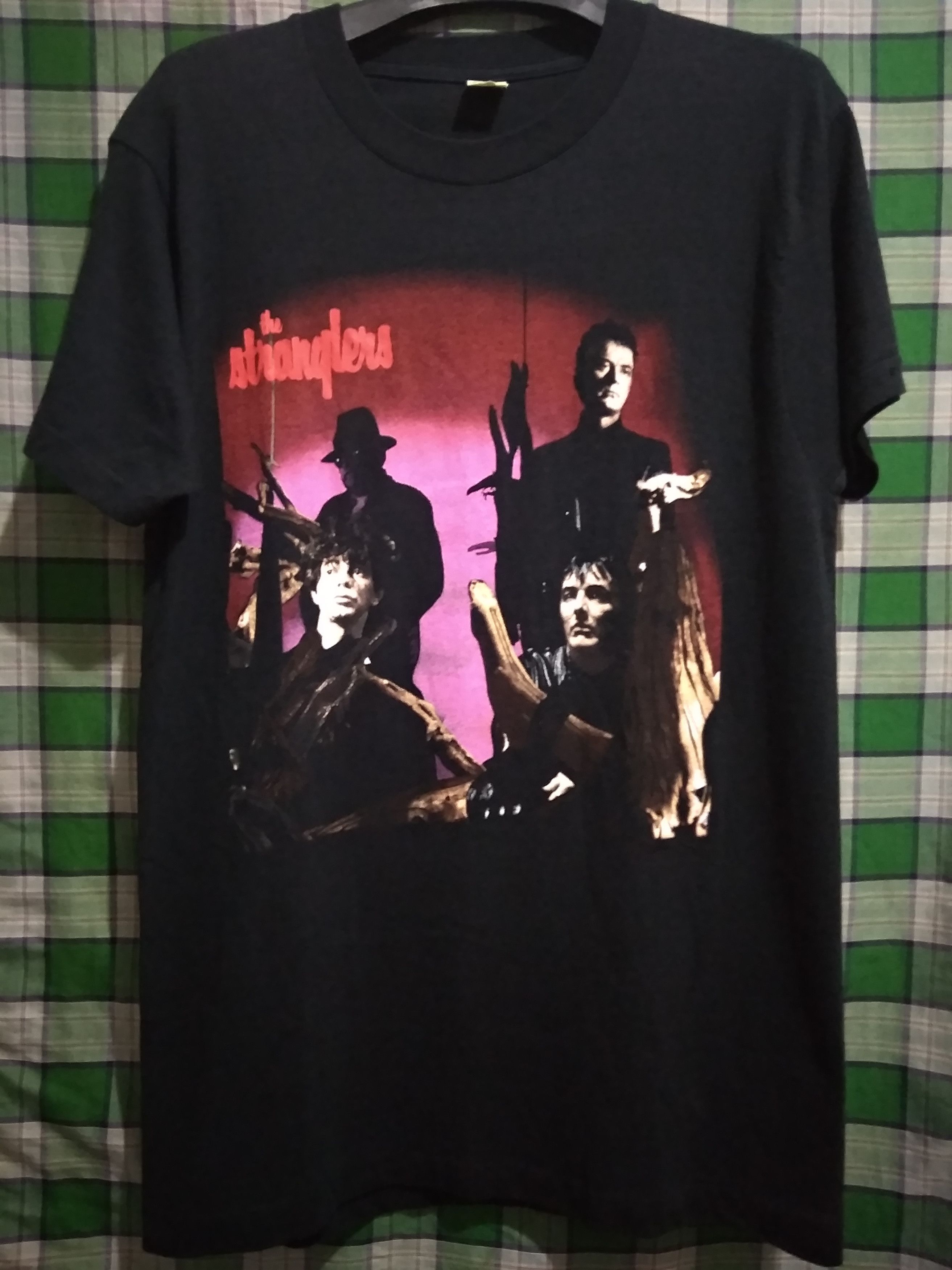 Band Tees × Vintage Vintage 80s The Stranglers Rock Post Punk t shirt Size US L / EU 52-54 / 3 - 3 Thumbnail