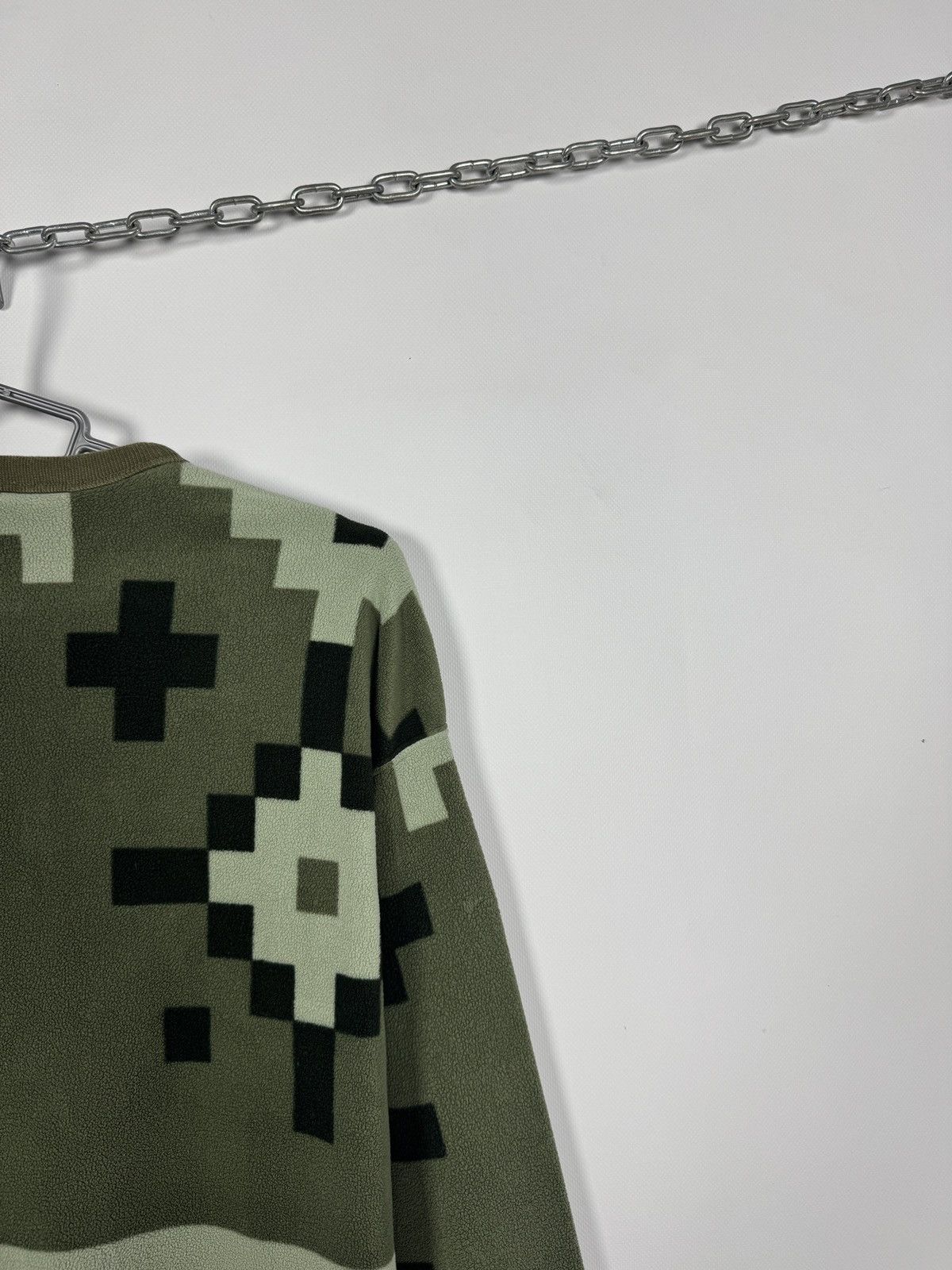 Nike Nike SB Pixel Camo Fleece Sweatshirt Green Pullover Size S Size US S / EU 44-46 / 1 - 12 Thumbnail