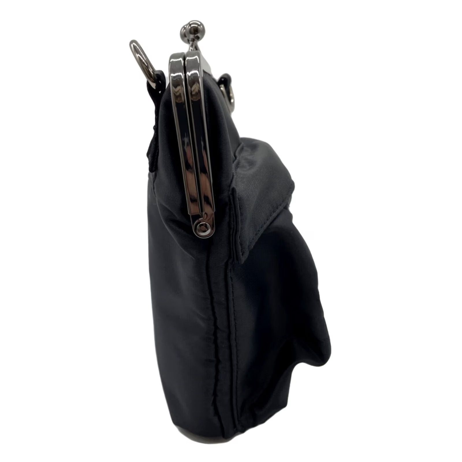 Yohji Yamamoto Yohji Yamamoto GROUND Y Shoulder Bag Ladies Black Clasp Closure Square Bag Used Womens Size ONE SIZE - 7 Thumbnail