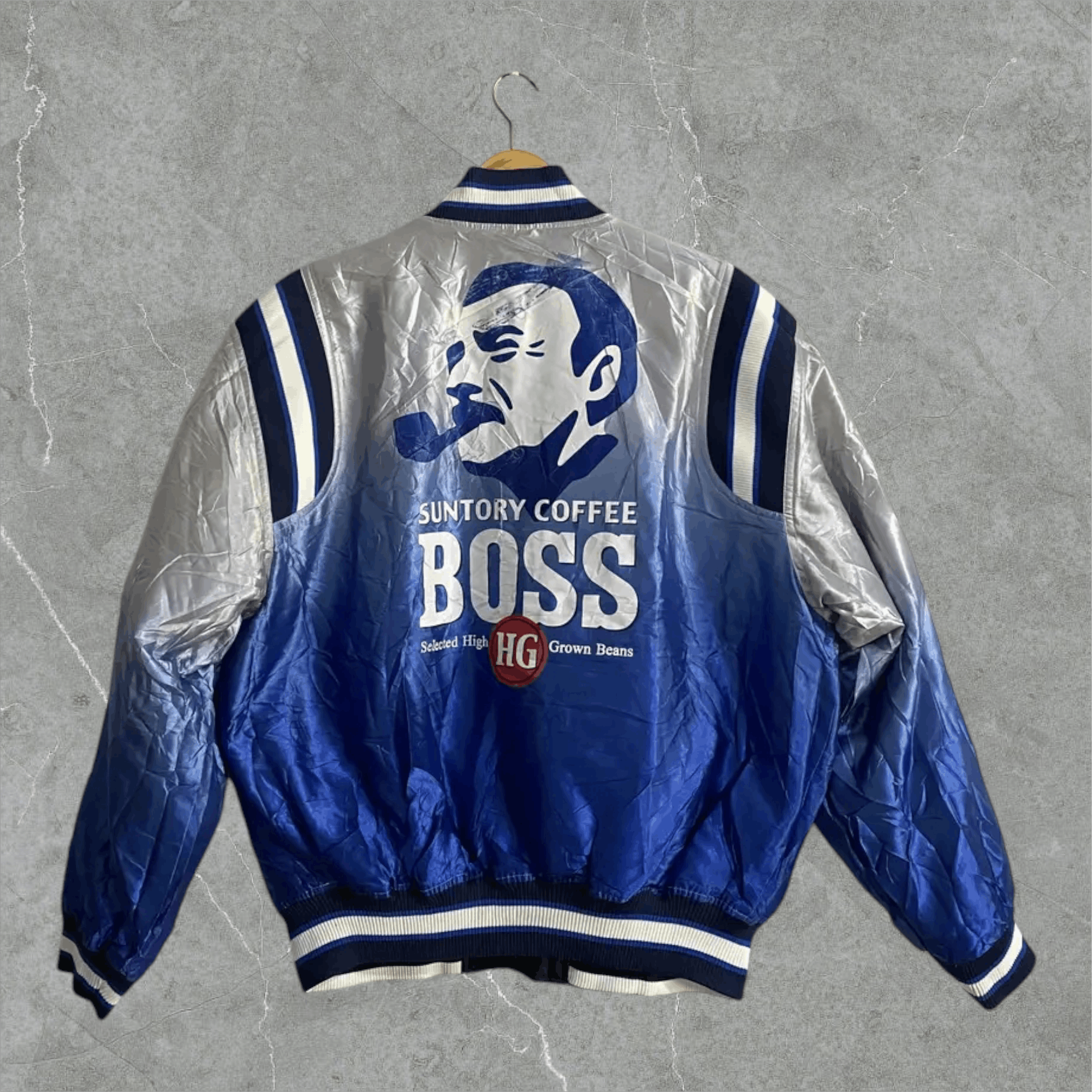 Vintage Vintage SUNTORY BOSS COFFEE Reversible Coach Jacket Size US M / EU 48-50 / 2 - 1 Thumbnail