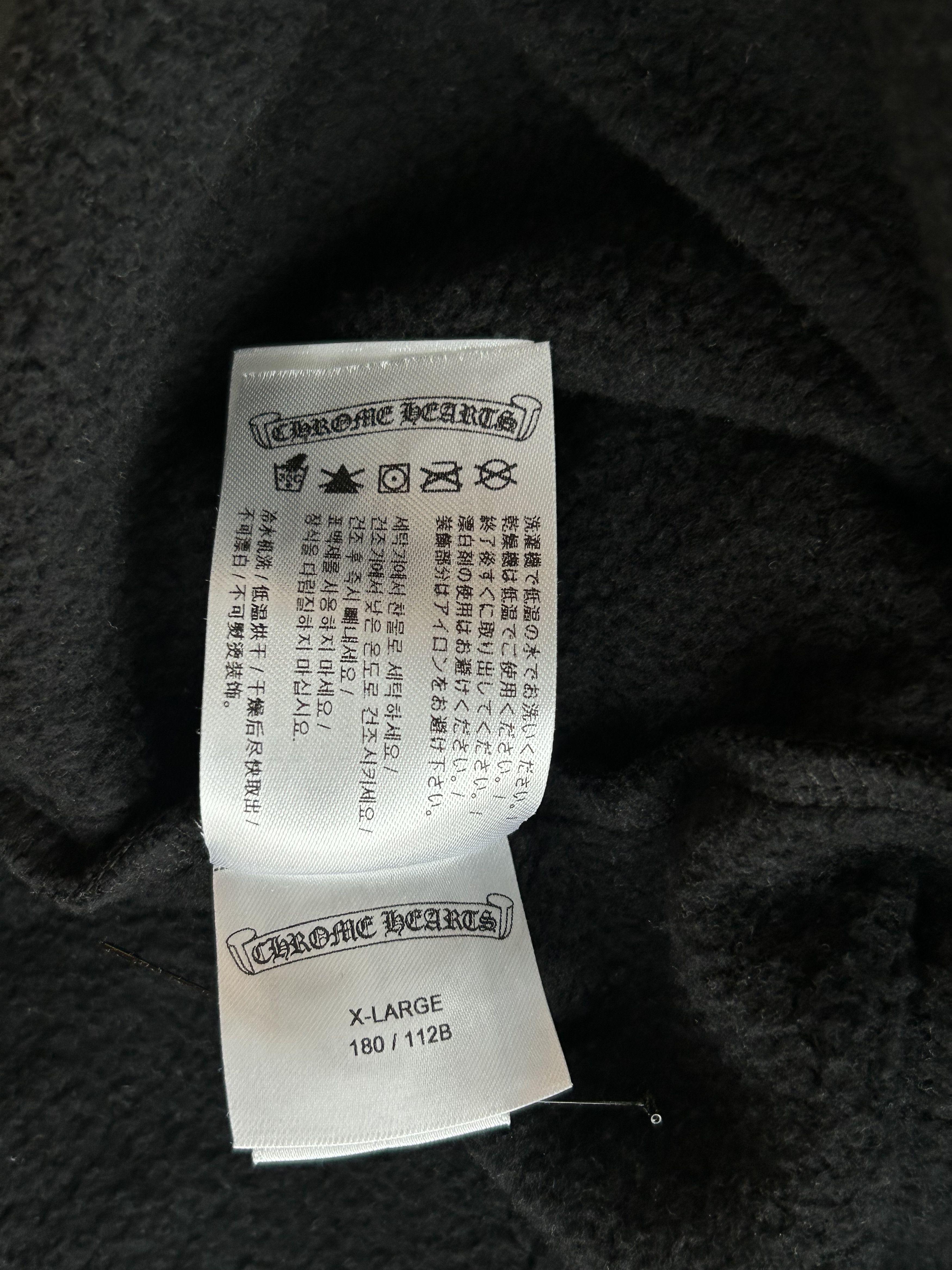 Chrome Hearts Chrome Hearts Black & White Las Vegas Horseshoe Logo Hoodie Size US XL / EU 56 / 4 - 6 Thumbnail
