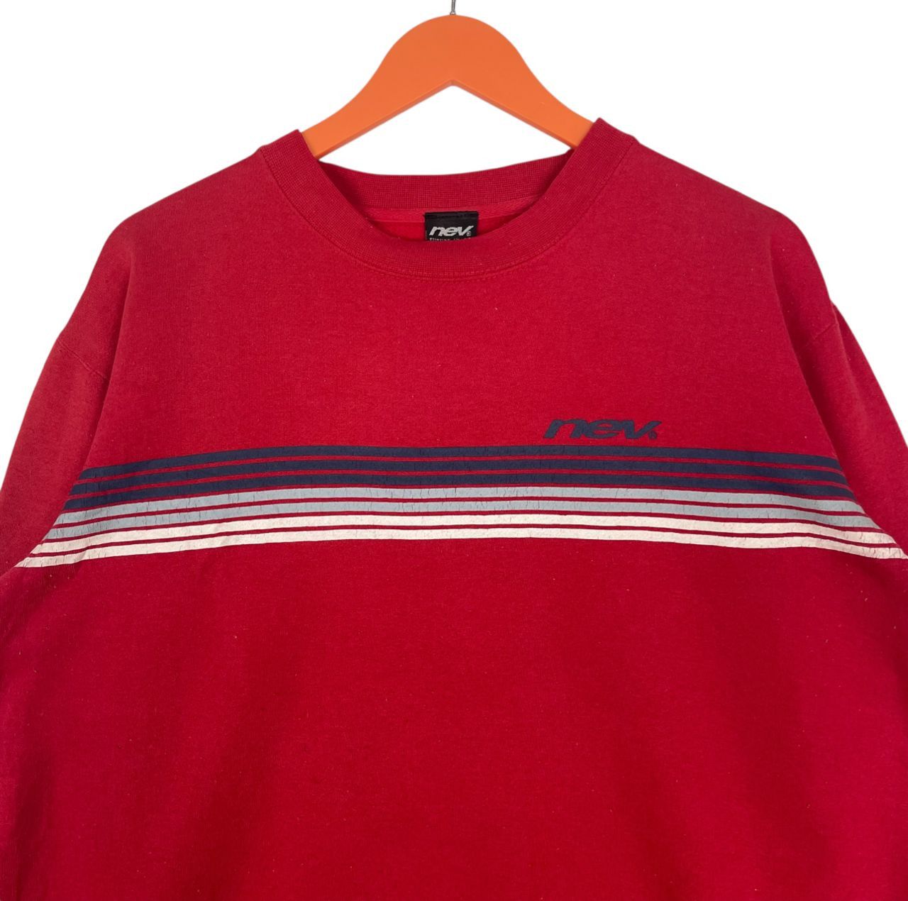 Japanese Brand Vintage Nev Surf Style Pullover Crew Sweatshirt Size US M / EU 48-50 / 2 - 4 Thumbnail