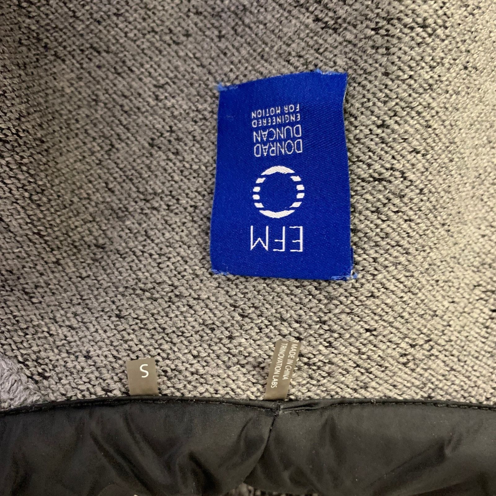 Other S Grey Black Wool Blend Double Breasted Jacket Size US S / EU 44-46 / 1 - 4 Thumbnail