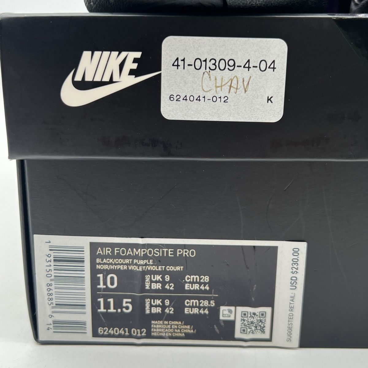 Nike Air Foamposite pro purple camo Size US 10 / EU 43 - 6 Thumbnail