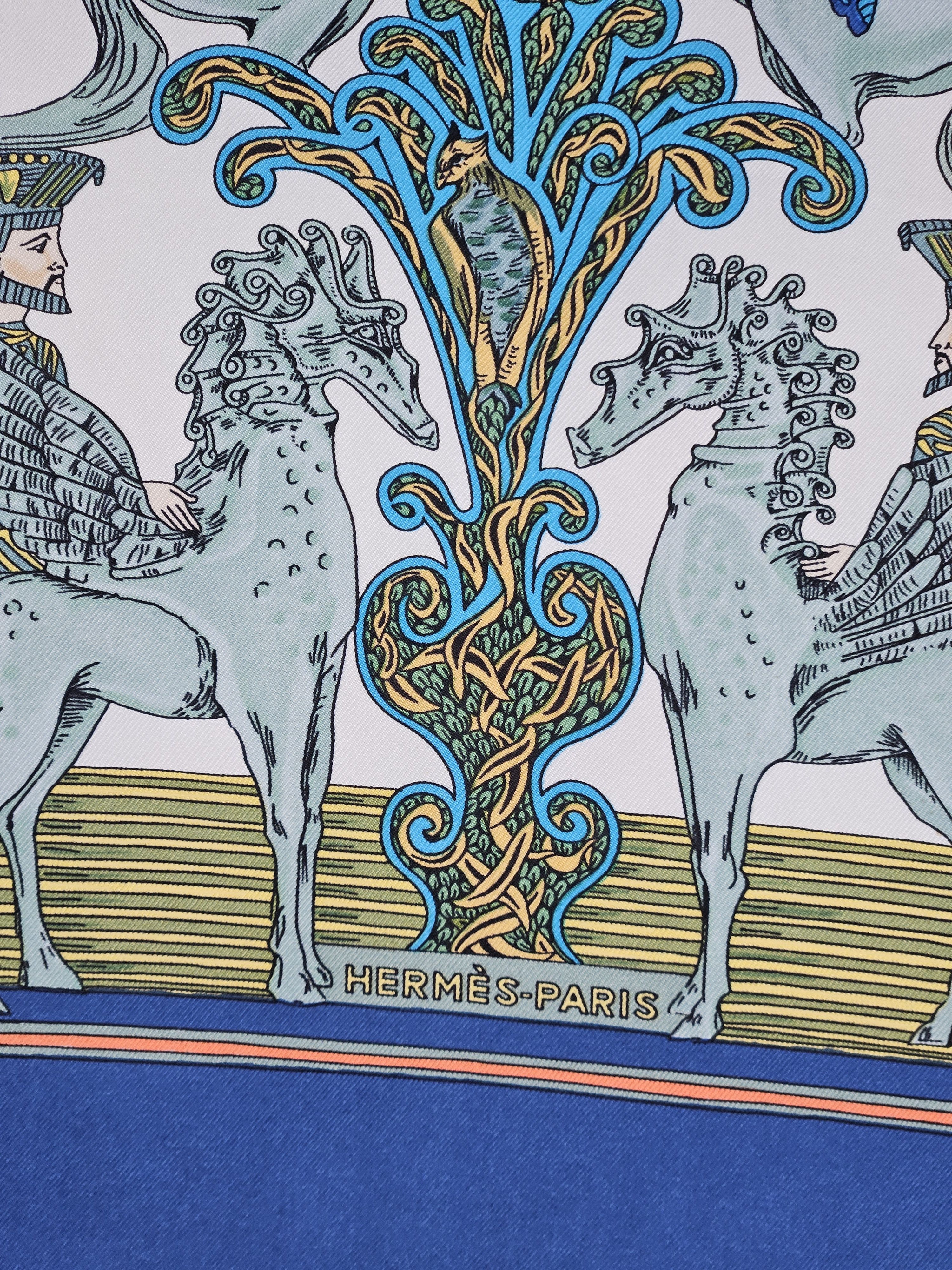 Hermes Hermes Au fil de la Soie silk scarf Size ONE SIZE - 3 Thumbnail