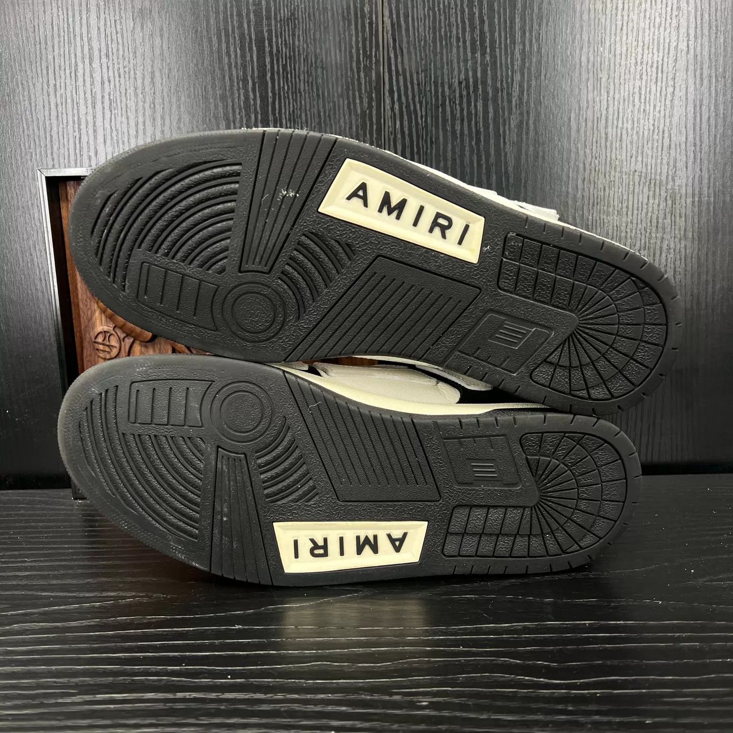 Amiri Amiri Black & White Bone Runner 43 Box Size US 10 / EU 43 - 7 Thumbnail