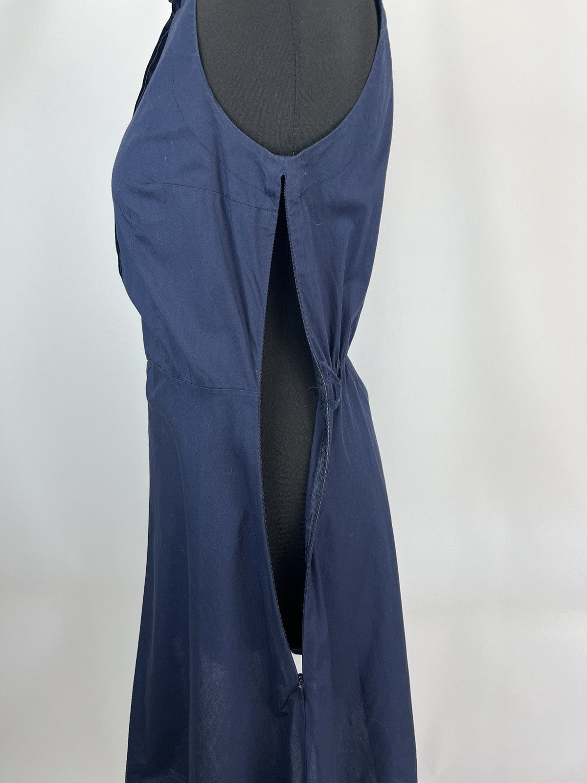 Other IVKO Woman Solid Blue Dress Size M (0414) Size M / US 6-8 / IT 42-44 - 6 Thumbnail