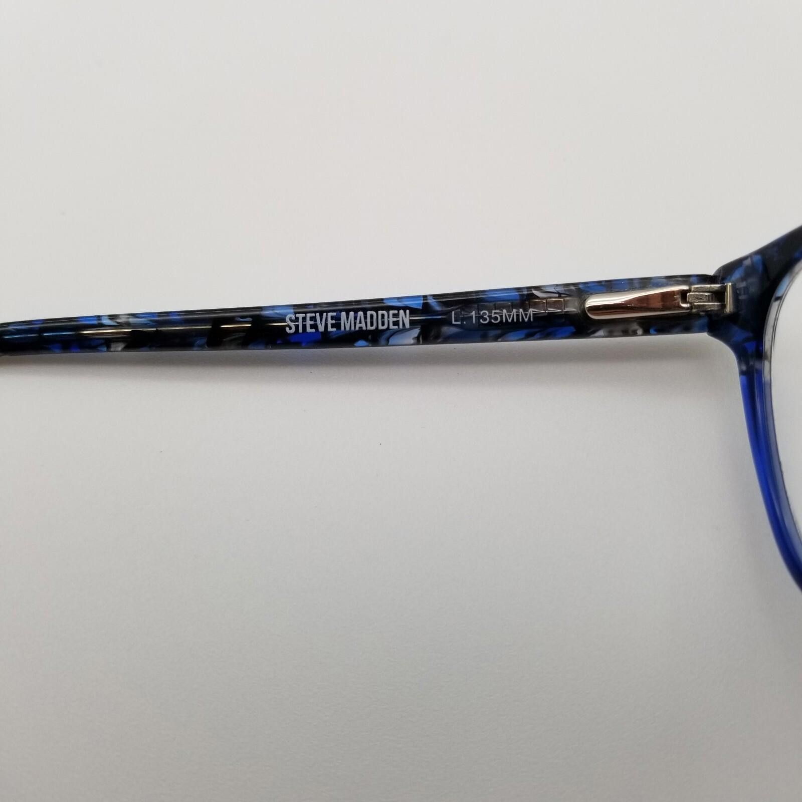 Steve Madden Steve Madden Knitted Blue Multi Fade 51/18/135 FRAMES Size ONE SIZE - 4 Thumbnail