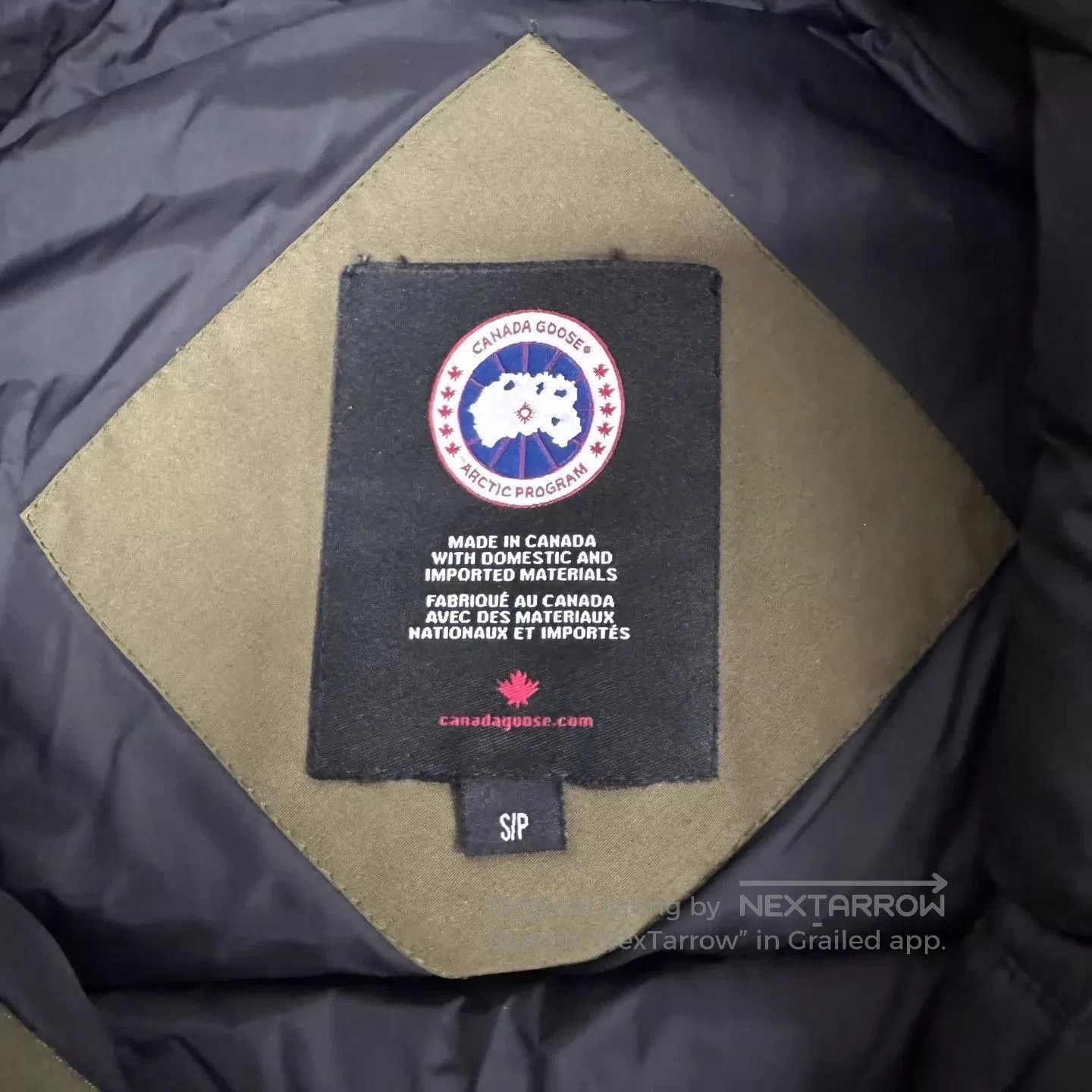 Canada Goose Green Heavy Winter Coat with Fur Hood - Size S. Size US S / EU 44-46 / 1 - 5 Thumbnail