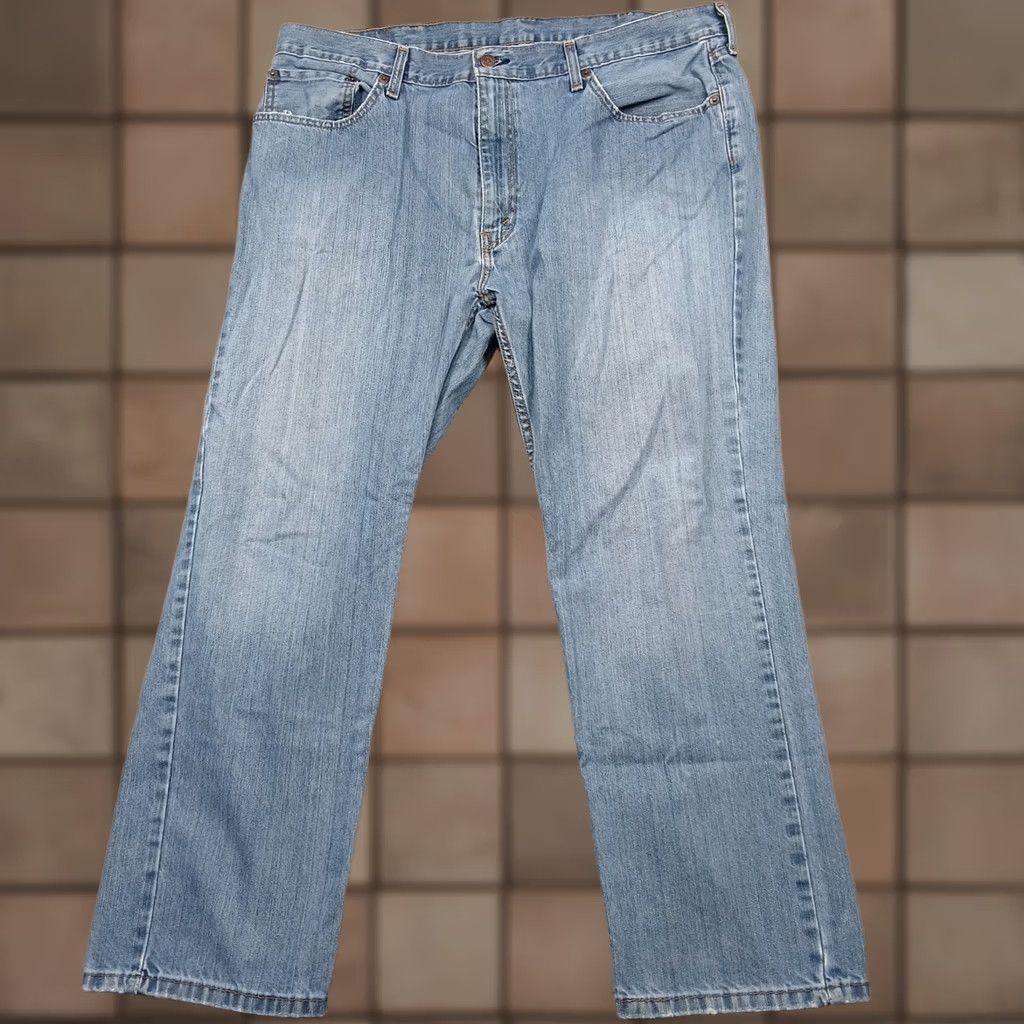 Levi's Levi'S Jeans Mens 40 Blue Men 40x30 Light Wash Straight Leg Denim Size US 40 / EU 56 - 1 Thumbnail