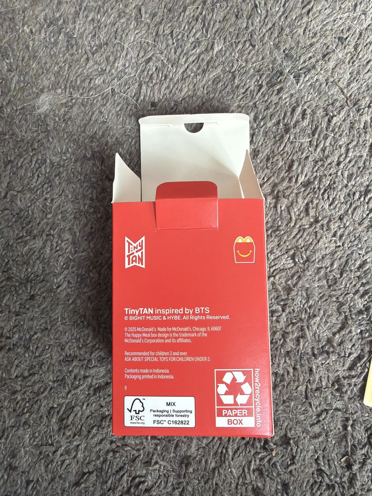 Hypebeast 2025 McDonald’s TinyTAN Jin Figure Size ONE SIZE - 8 Thumbnail