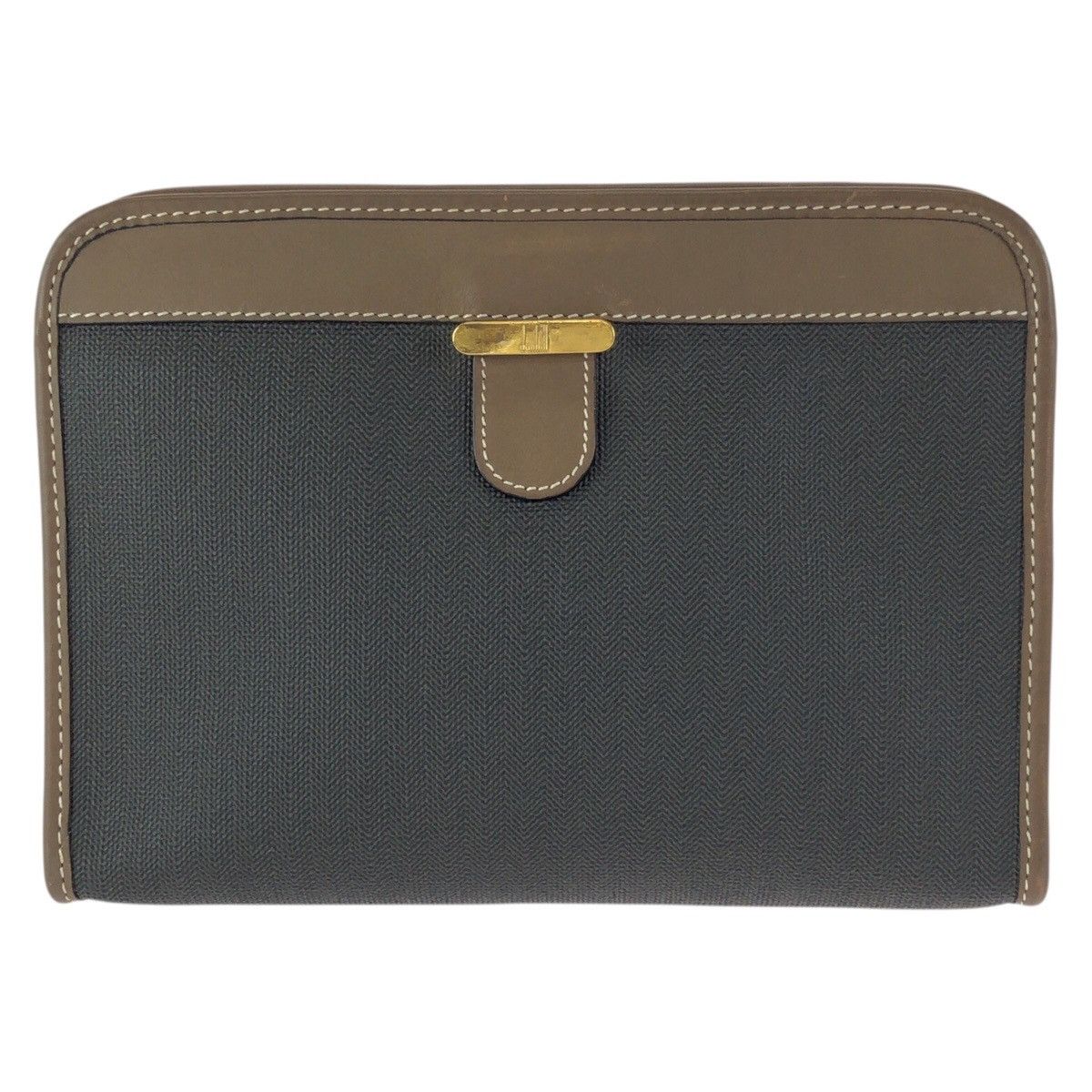 Other Dunhill Dunhill PVC Leather Clutch Bag Leather Clutch Bag DUTY FREE for USA Size ONE SIZE - 1 Thumbnail