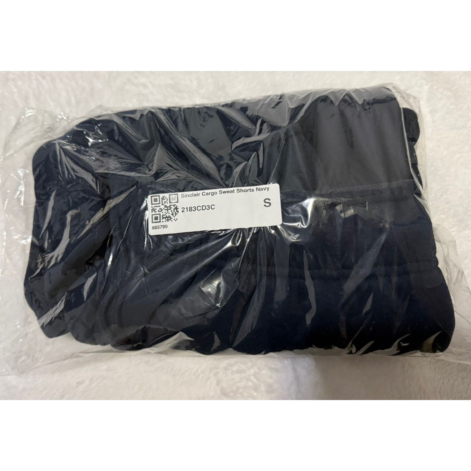 Sinclair Global Sinclair Global Cargo Sweat Shorts Small Navy 100% Authentic Size US 29 - 8 Thumbnail