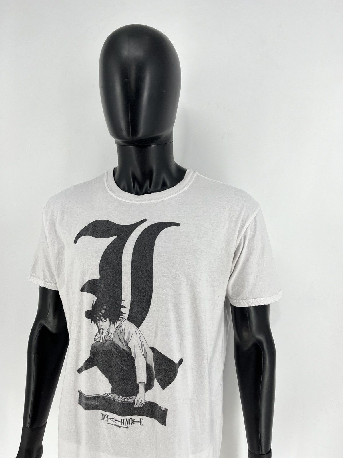 Anime × Japanese Brand Vintage DEATH NOTE DISTRESSED Promo T-shirt Character Size US XL / EU 56 / 4 - 4 Thumbnail