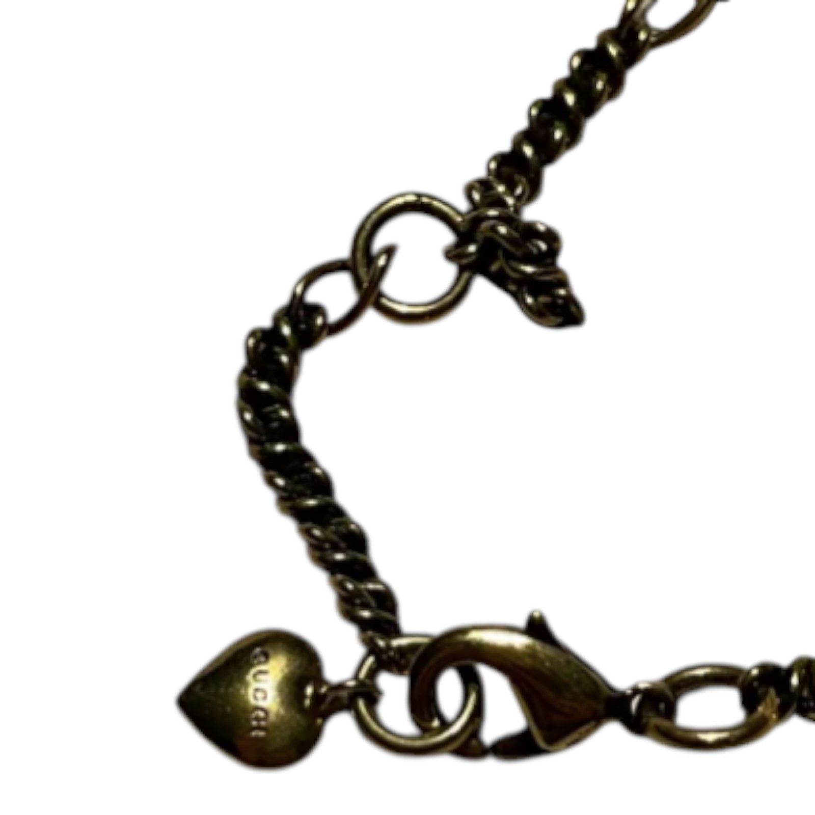 Gucci Gucci Lion Head Bracelet Gold Metal Size ONE SIZE - 5 Thumbnail
